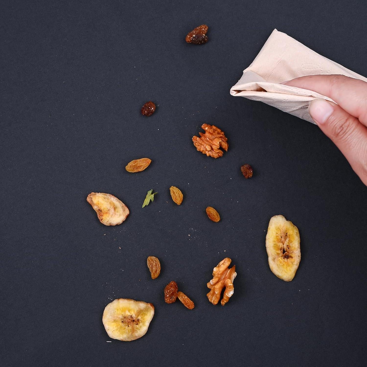 Tapete Antideslizante Lavable 130x130cm WOMUMON Gris