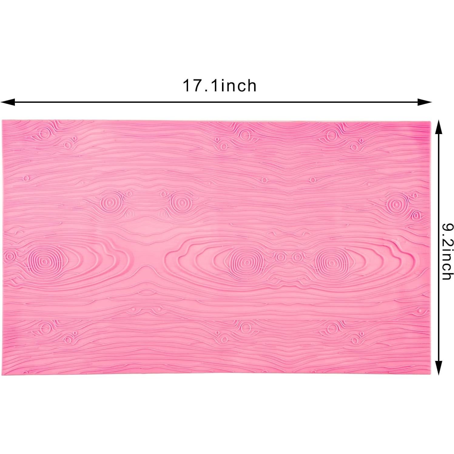 Molde de Silicona Beasea para Pasteles 43x23 cm Rosa