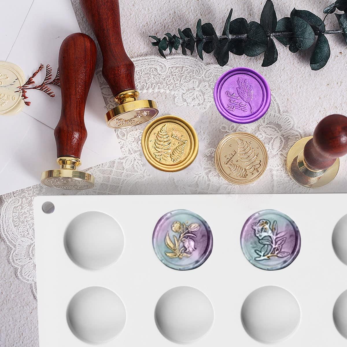 Alfombrilla de Silicona para Sello de Cera CANIPHA 24 Cavidades