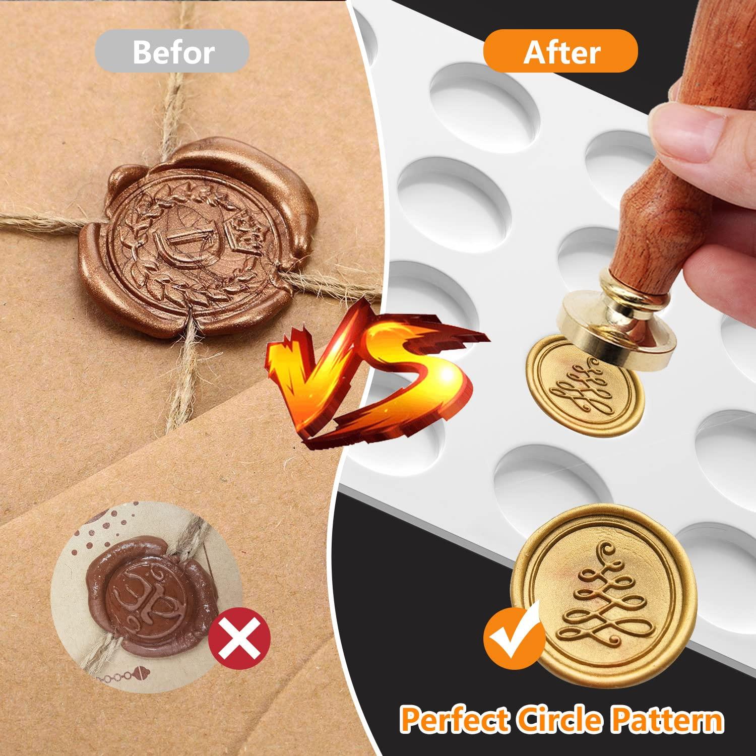 Alfombrilla de Silicona para Sello de Cera CANIPHA 24 Cavidades