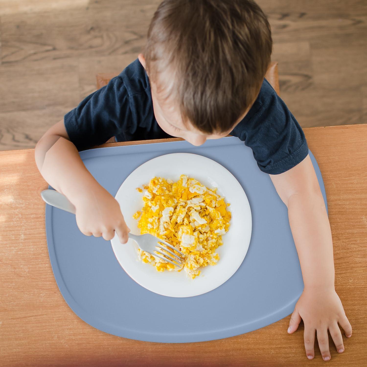 Conjunto de 3 Manteles de Silicona Cuddle Campus Antideslizantes