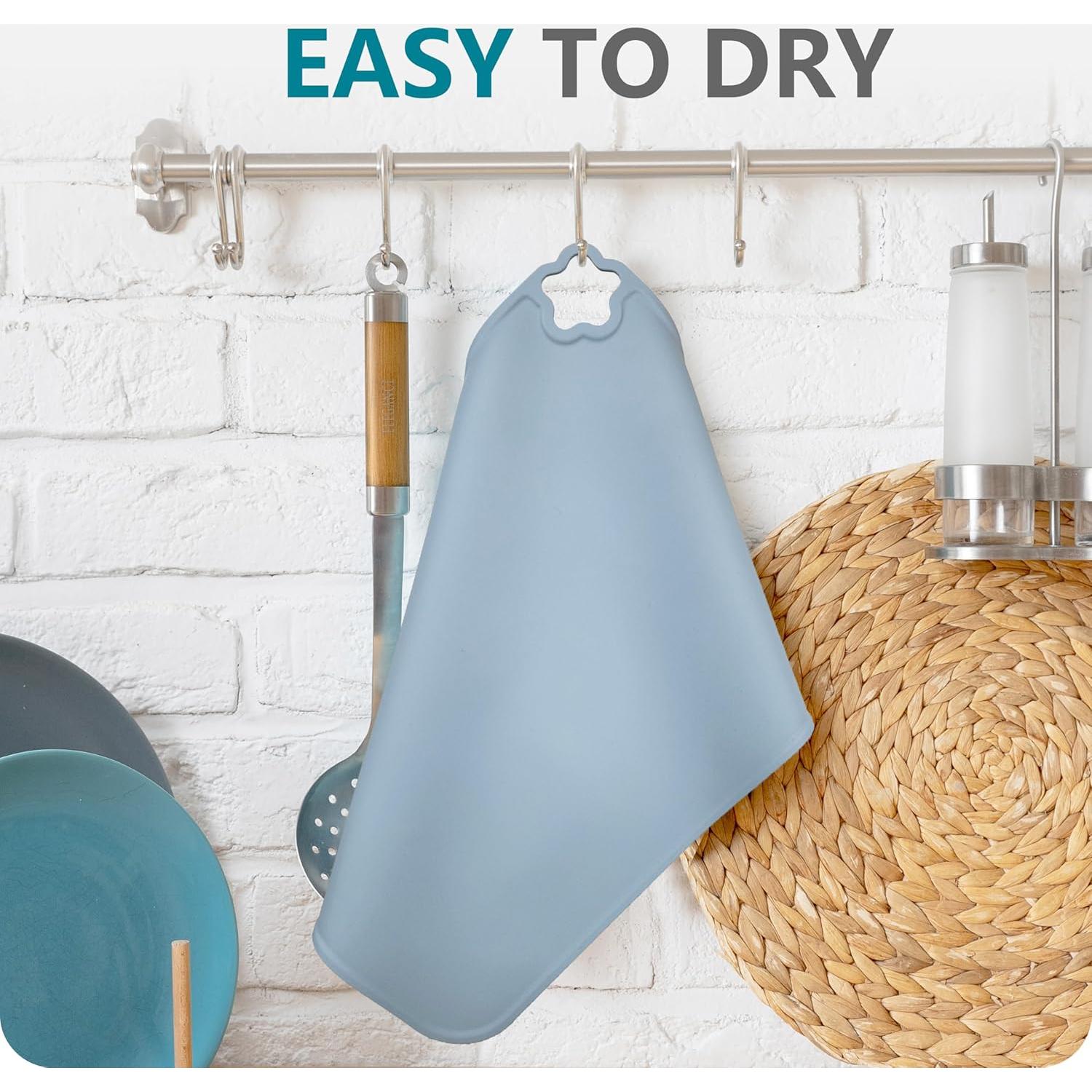 Mantel de Silicona Cutebe para Bebés Antideslizante 3 Piezas