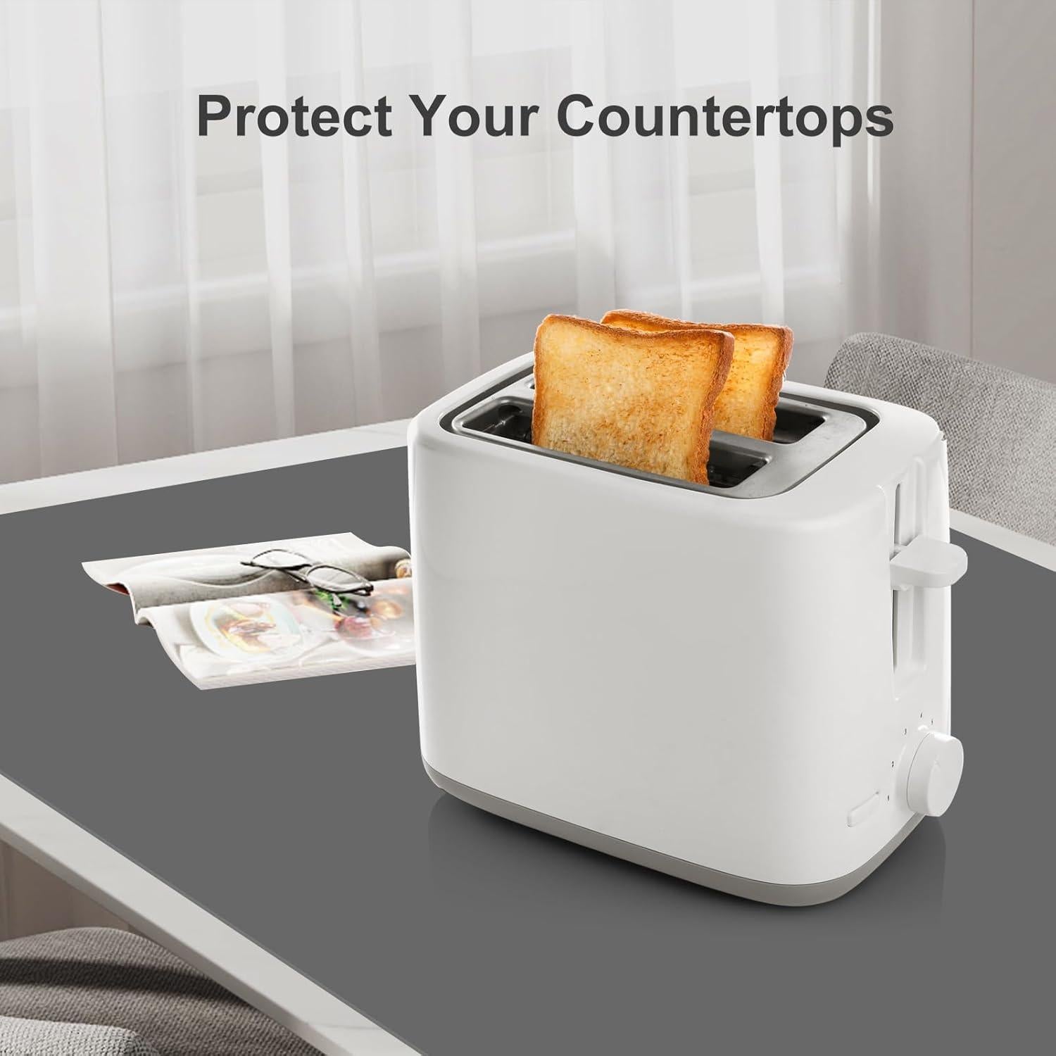 Alfombrilla de Silicona Extra Grande Treerit 120x60cm Gris