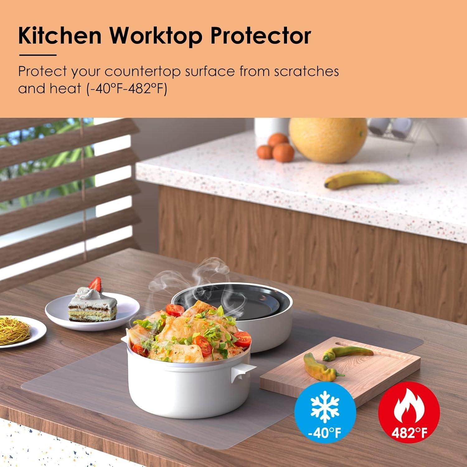 Alfombrilla de Silicona KitchenRaku 60x40cm Antideslizante