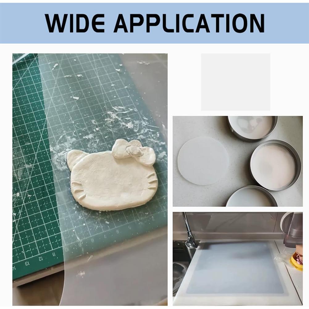 Alfombrilla de Silicona Transparente BENECREAT 37.8x31.5cm