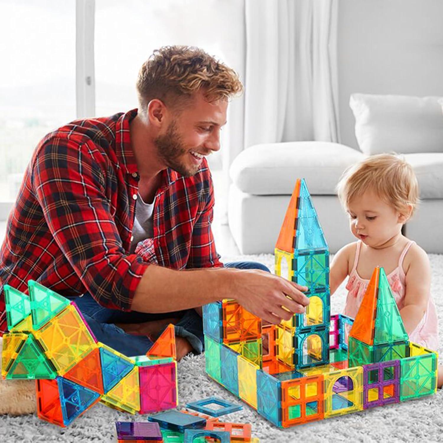 Set de Azulejos Magnéticos 3D Bmag para Niños + 36 Piezas