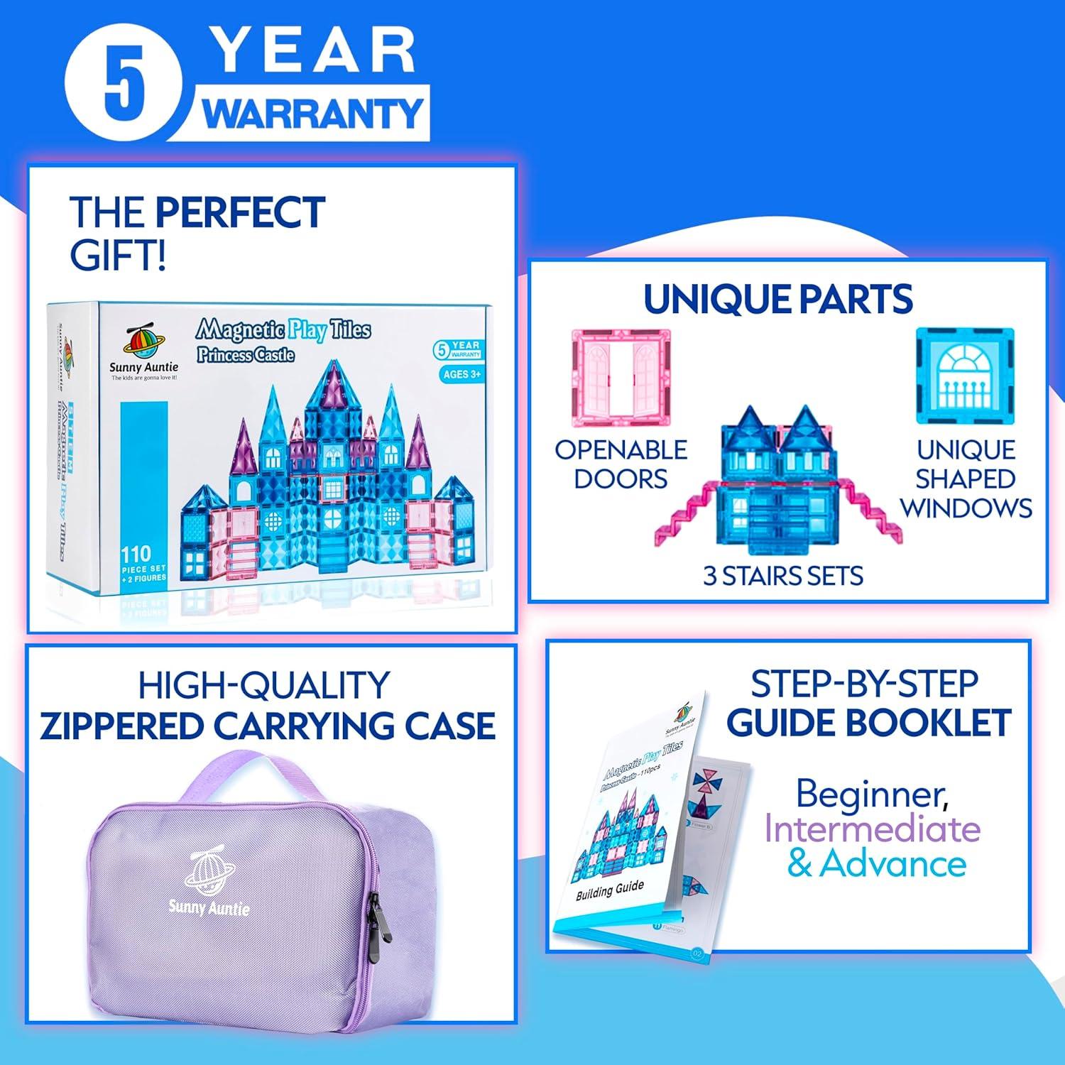 Azulejos Magnéticos 110 piezas Sunny Auntie 3.32 kg