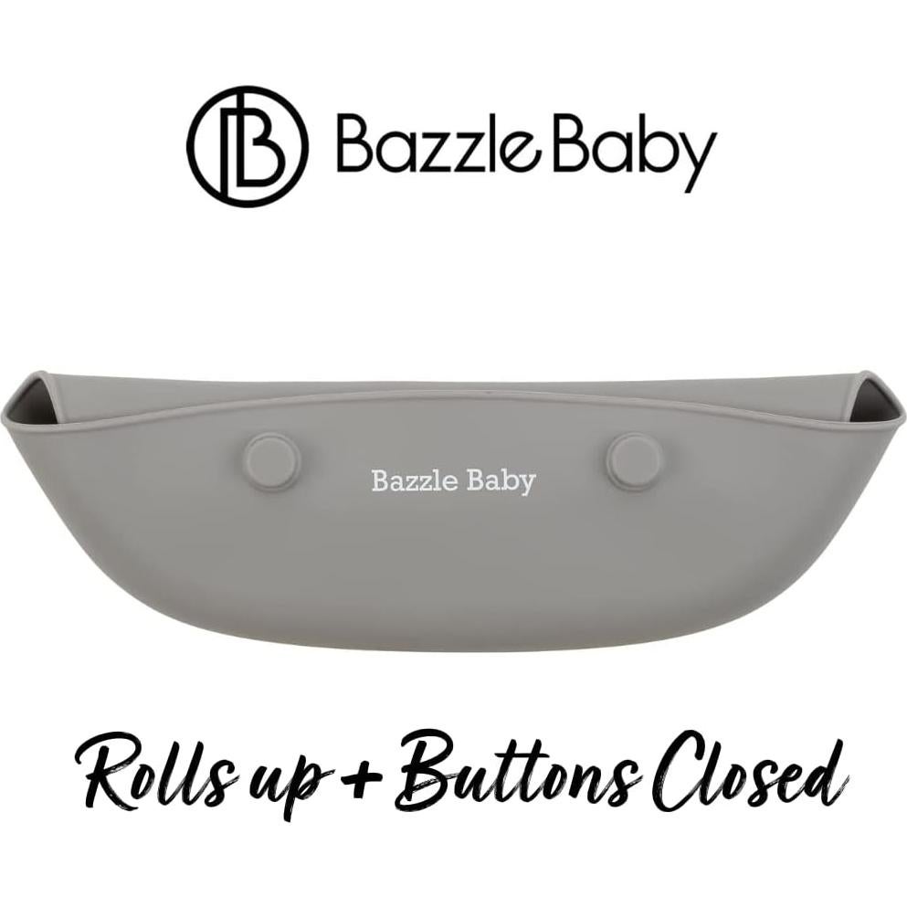 Baberos de Silicona Bazzle Baby con Recogedor - 2 Piezas