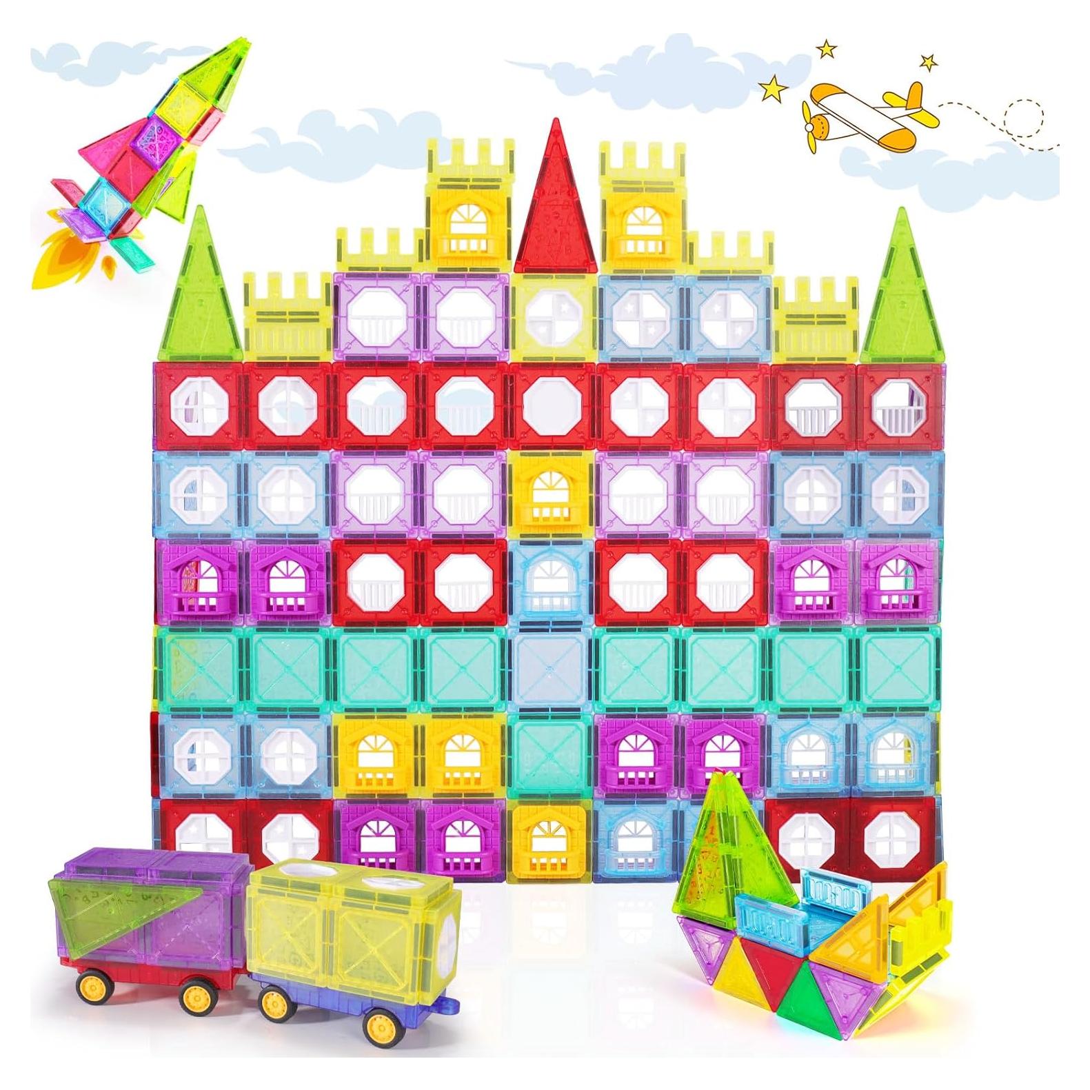 Azulejos Magnéticos ShowyLive 110PCS para Niños 3-8 Años