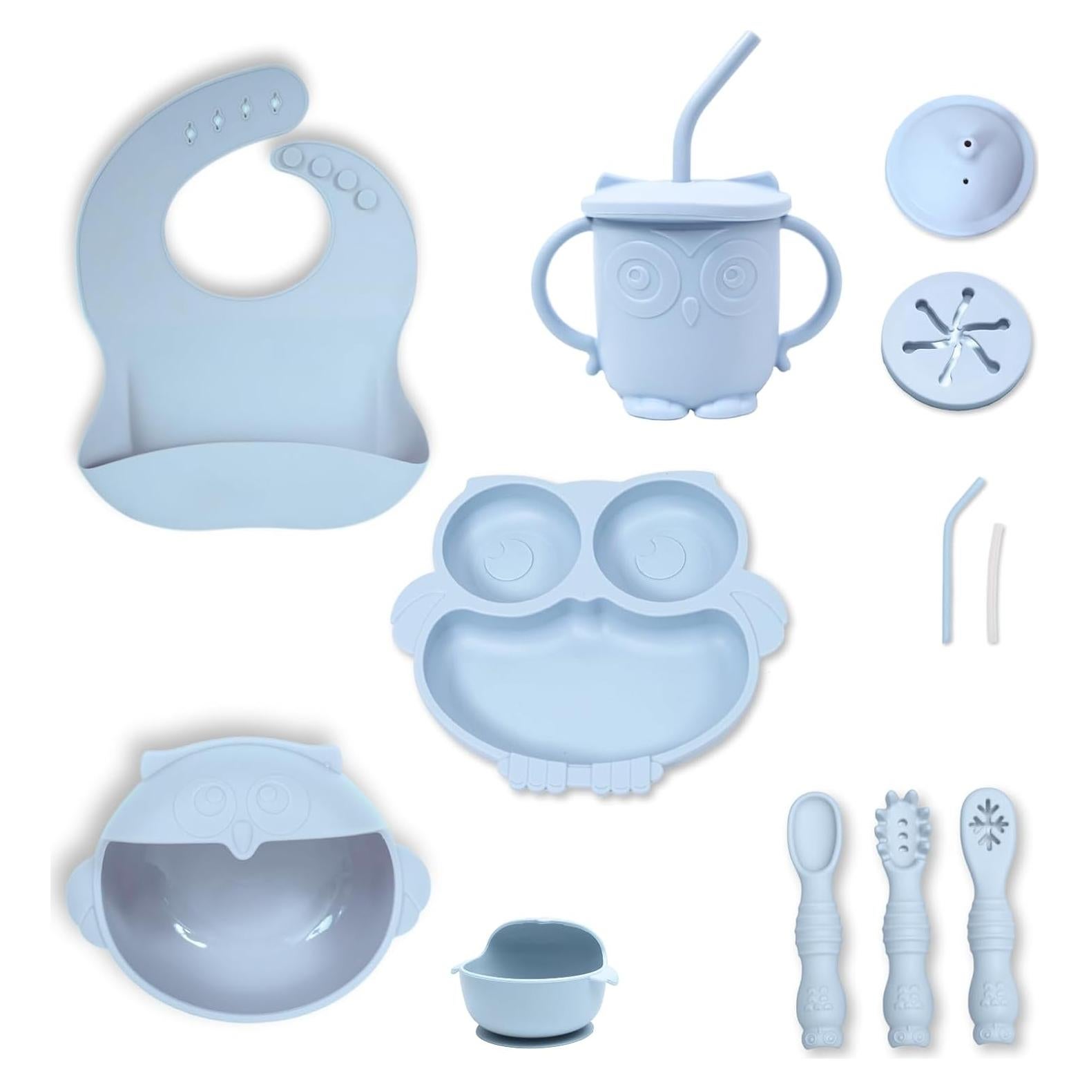 Juego de Alimentación para Bebés Babygineer - Silicona Ecológica