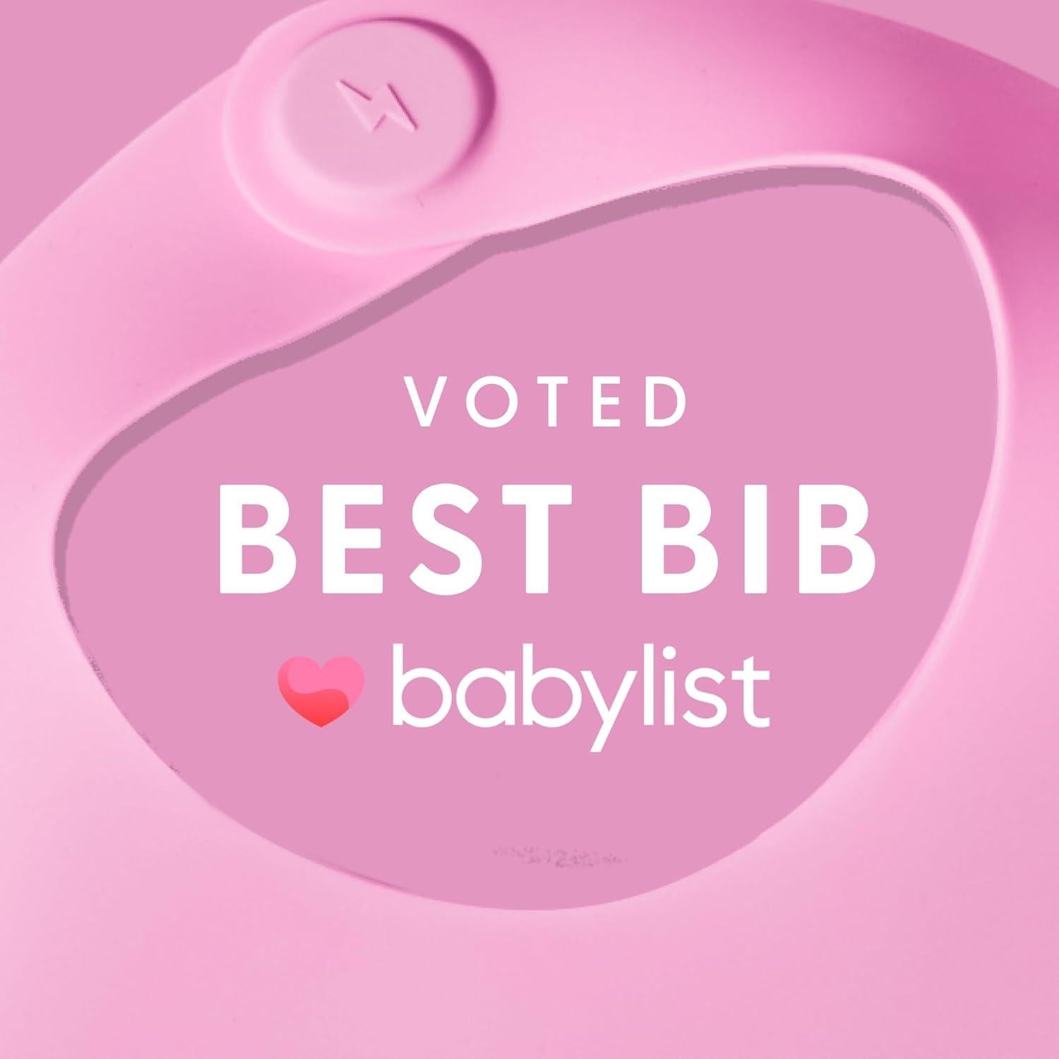 Baberos de Silicona Magnéticos 2-Pack A Prueba de Lavavajillas