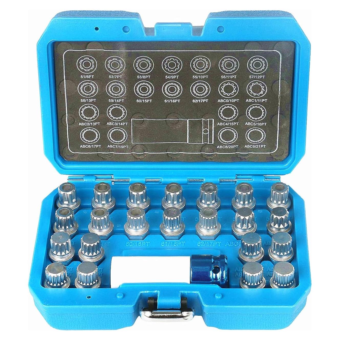 Kit de Eliminación de Tuercas de Seguridad BELEY 23 Piezas VW