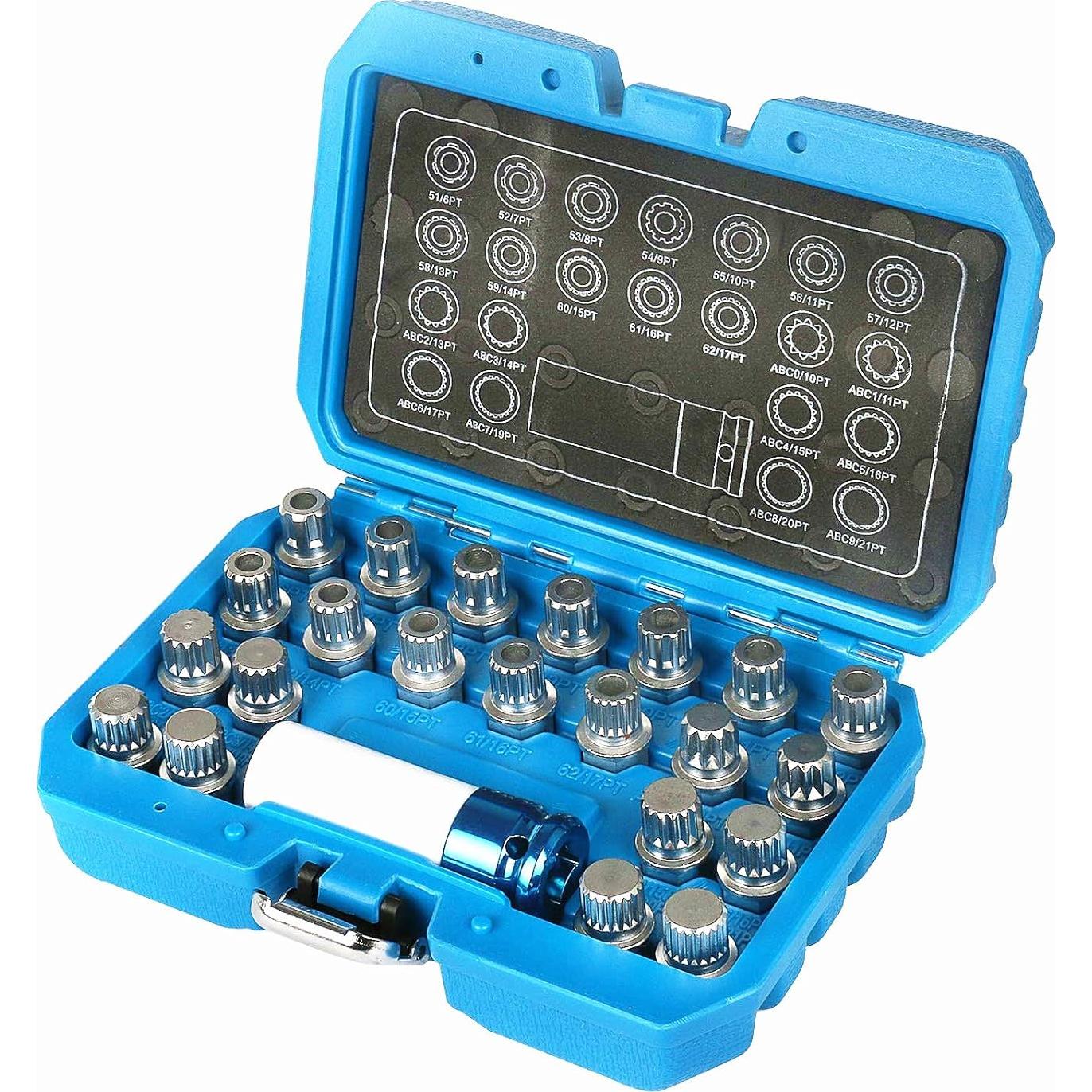 Kit de Eliminación de Tuercas de Seguridad BELEY 23 Piezas VW