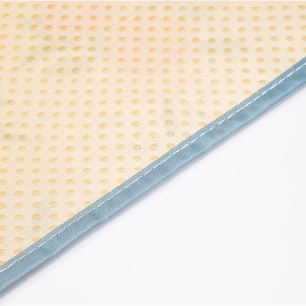 Splat Mat HappyFlute Impermeable 109x109 cm Naranja Naval