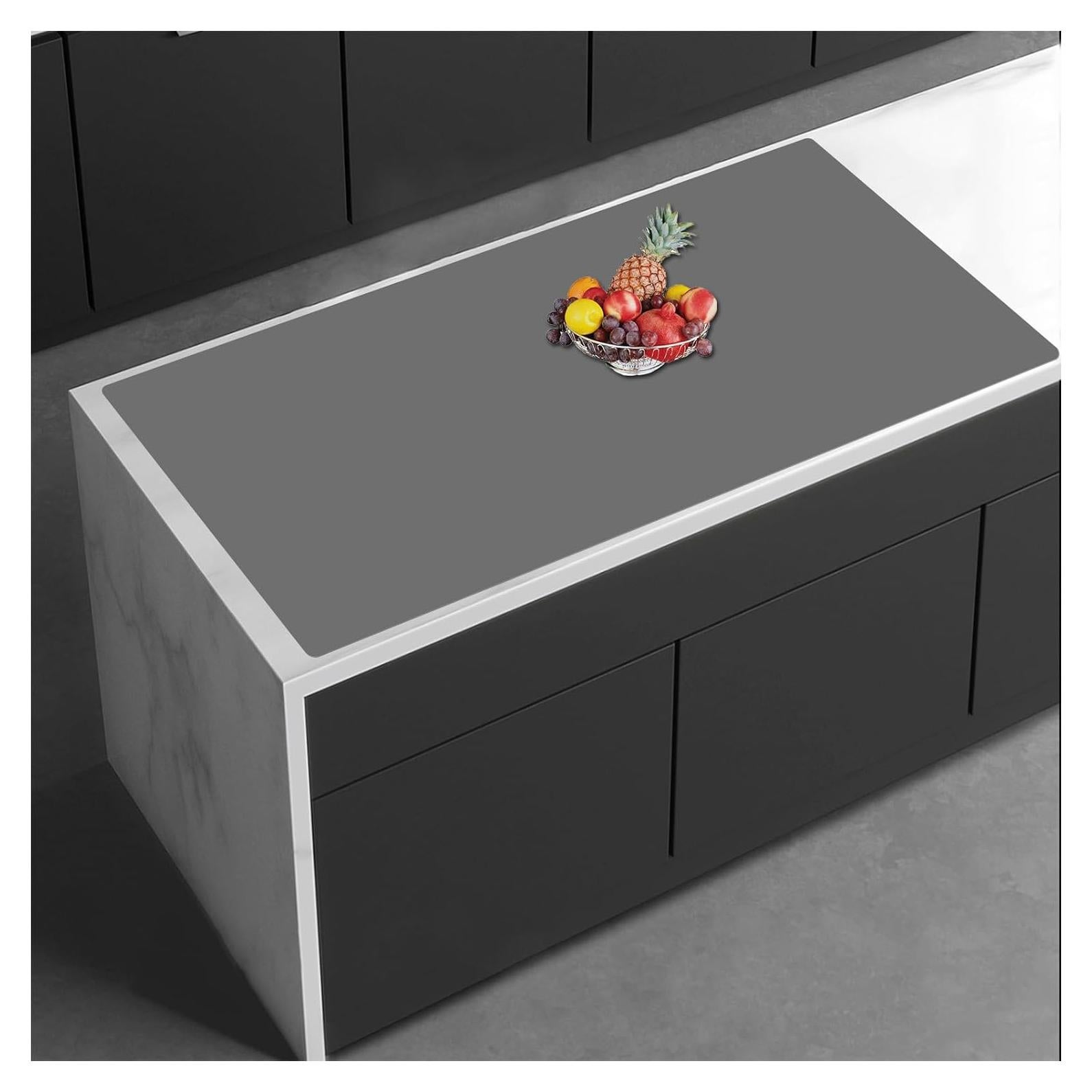 Alfombrilla de Silicona Ultibe 90x60cm Antideslizante Gris