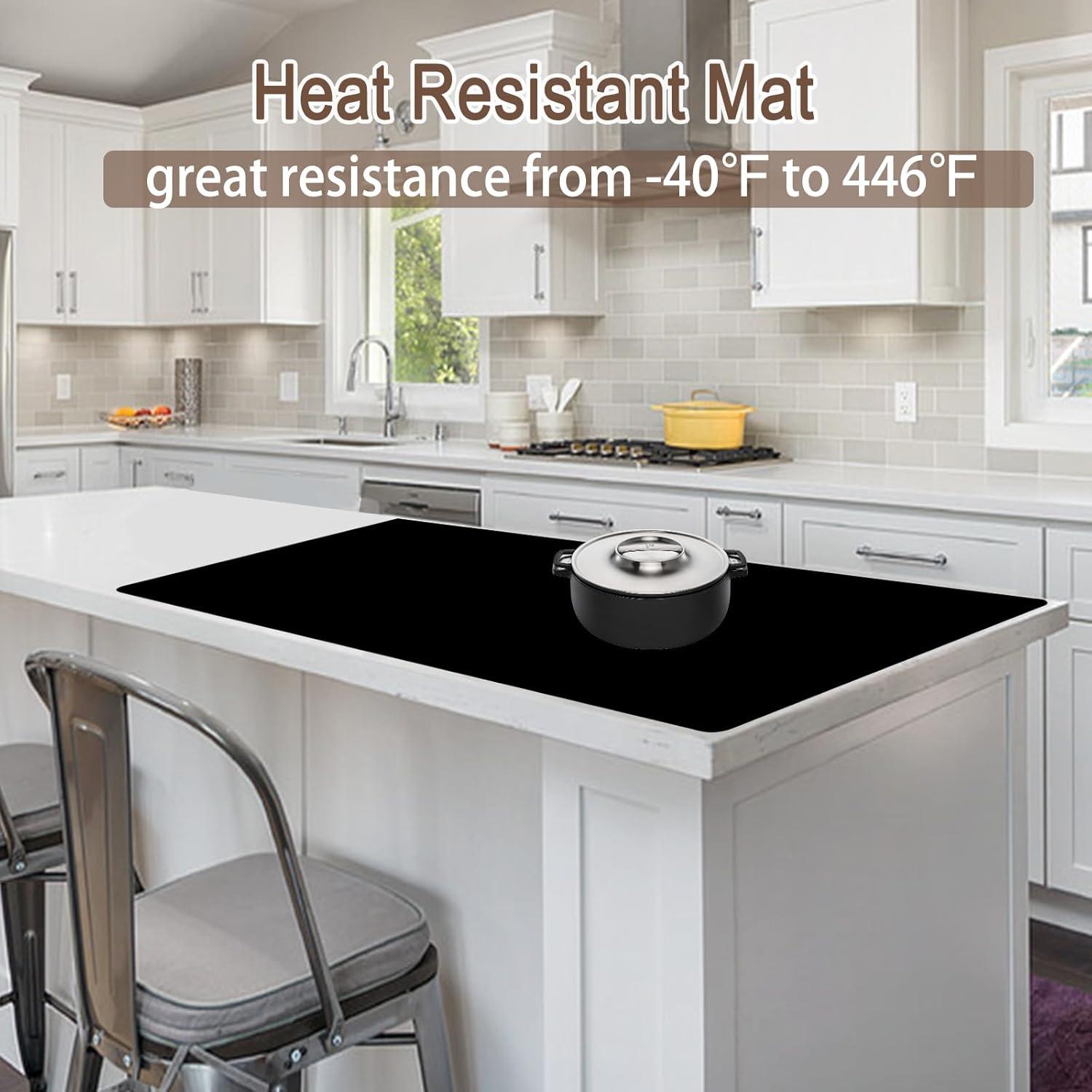 Alfombrilla de Silicona Ultibe 90x60cm Antideslizante Gris