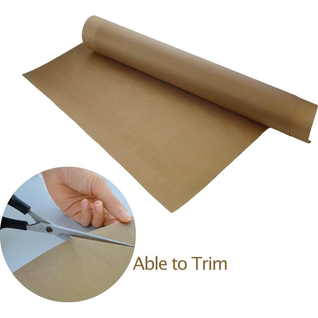 Paquete de 5 Hojas de Teflón Antiadherente Bantoye 40.64 x 60.96 cm