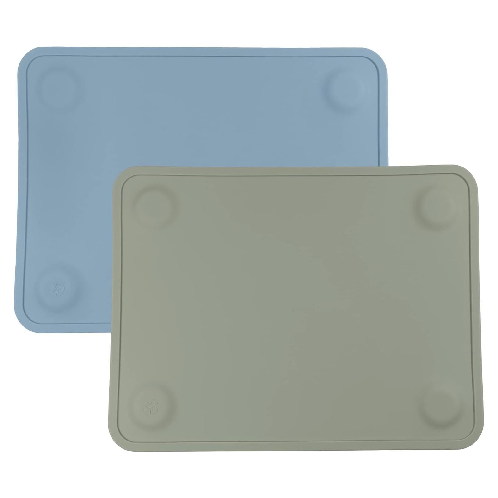 Tapetes de Silicona WeeSprout Antideslizantes 2 Piezas