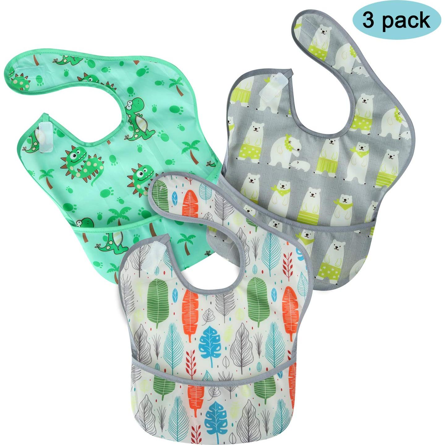 Babero Super Ligero PandaEar Impermeable 12-48 Meses