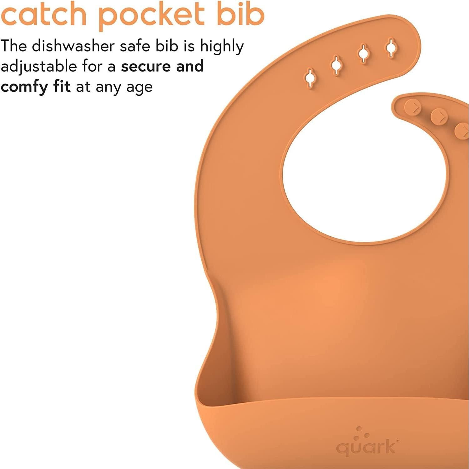 Set de Alimentación de Silicona Quark Feedi 5 Piezas Bebés