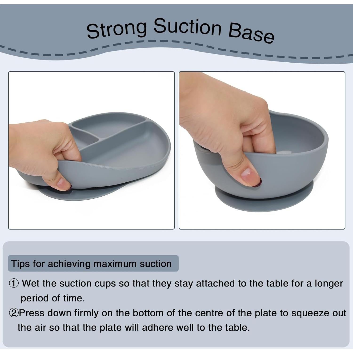 Juego de Alimentación de Silicona SILI FACTORY - 10 Piezas