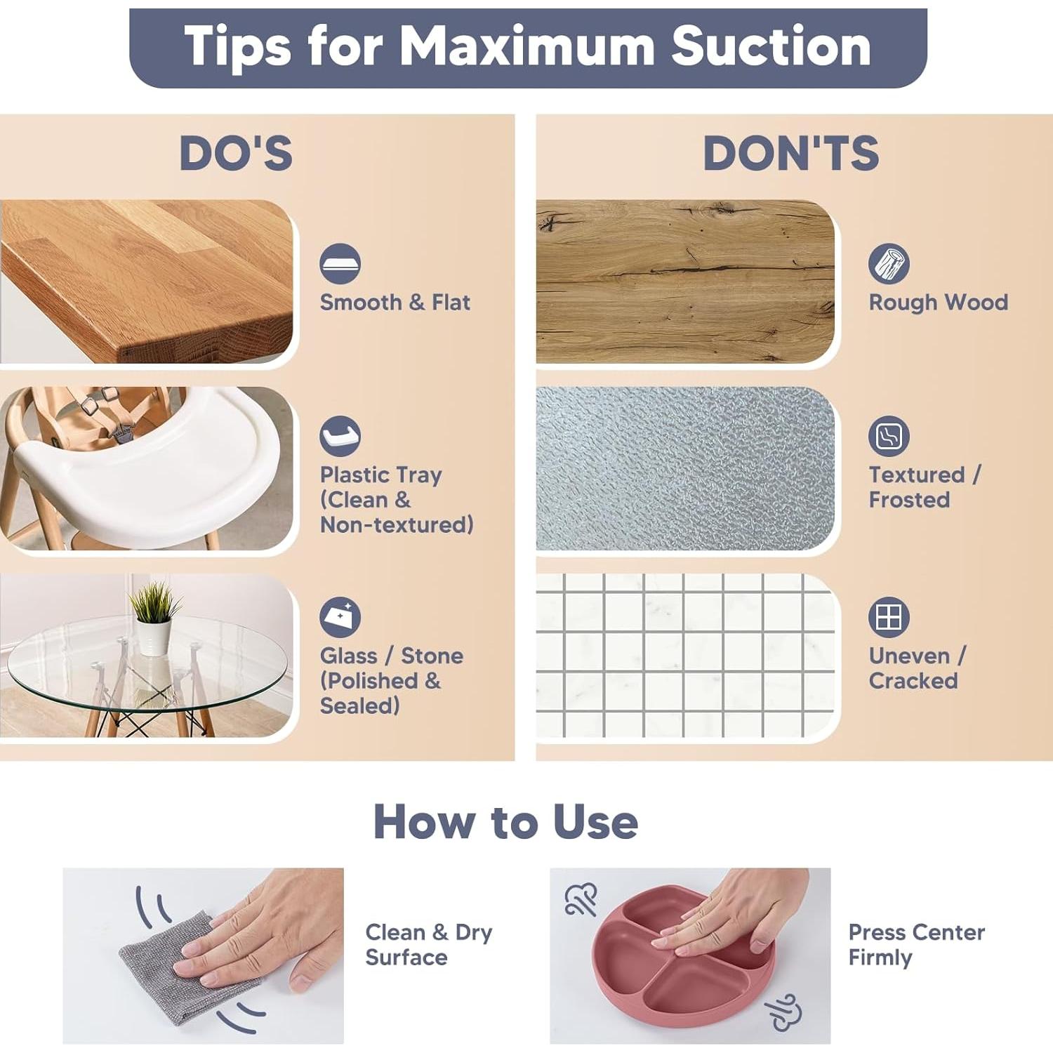 Juego de Alimentación para Bebés WiLLBEttER 6 Piezas Rosa