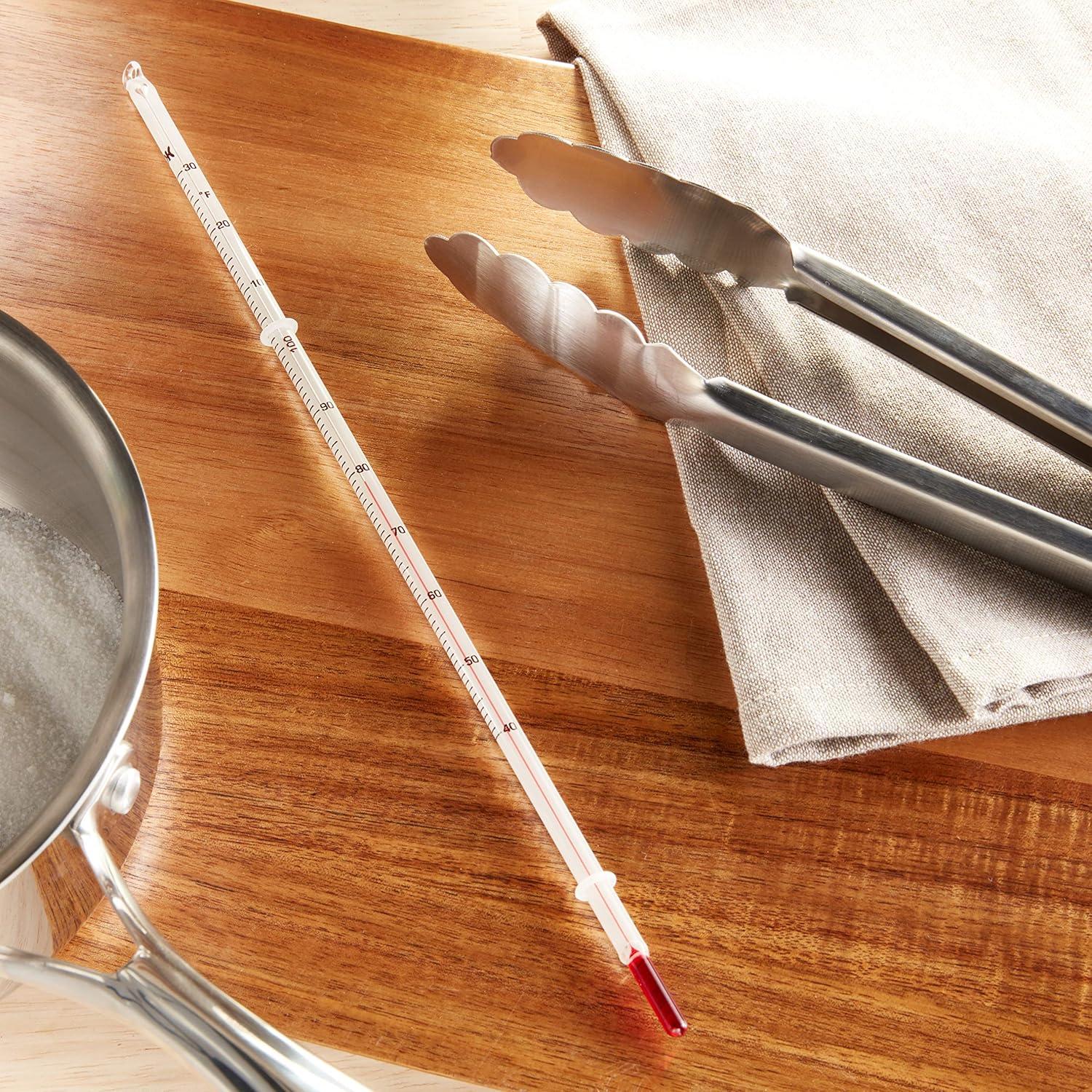 Termómetro de Temperado de Chocolate CDN TCH130 Vidrio 38.1 cm