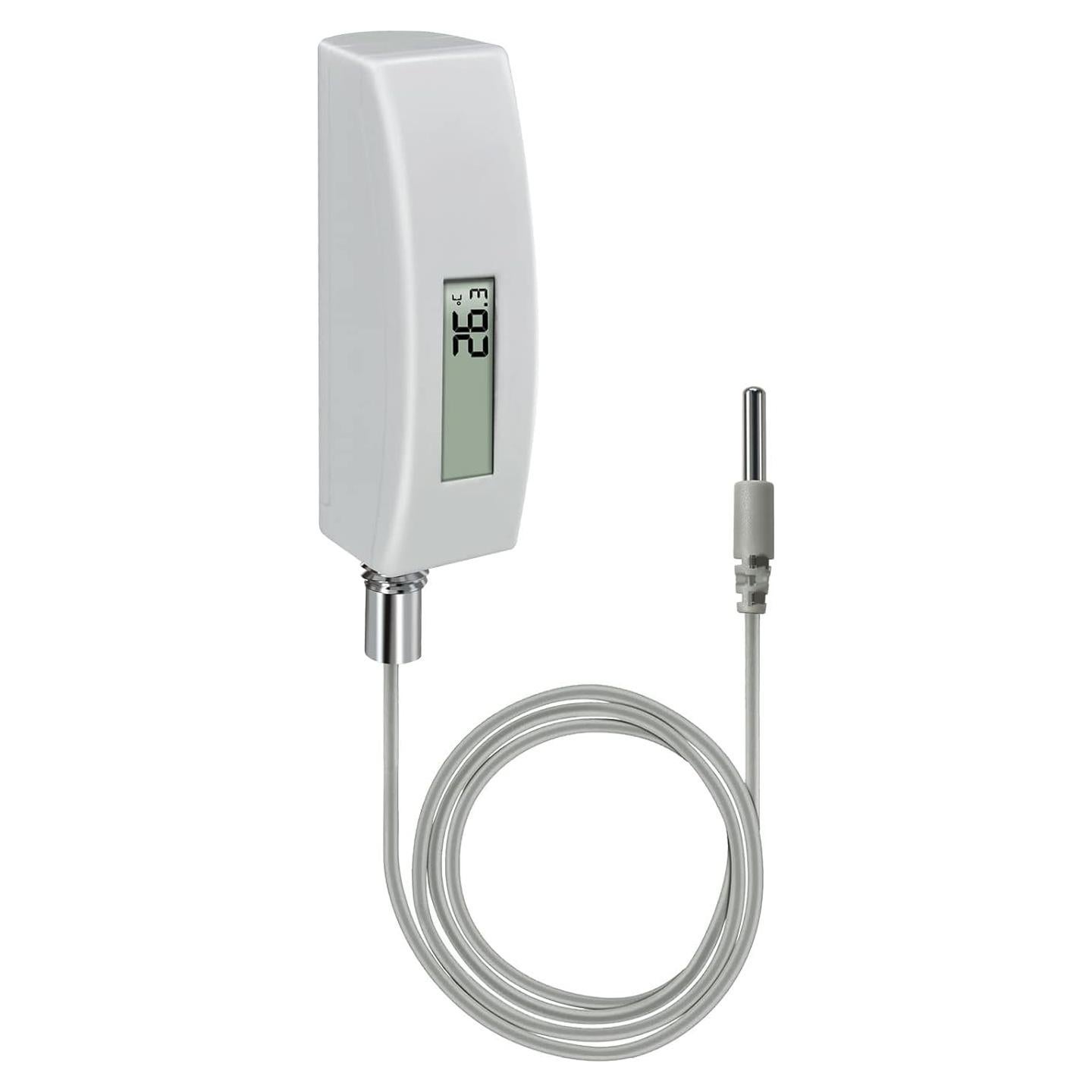 Termómetro Digital para Piscina ECOWITT WN34BL con Sensor LCD