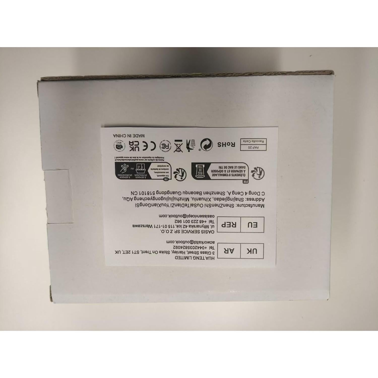 Termómetro Digital para Piscina ECOWITT WN34BL con Sensor LCD