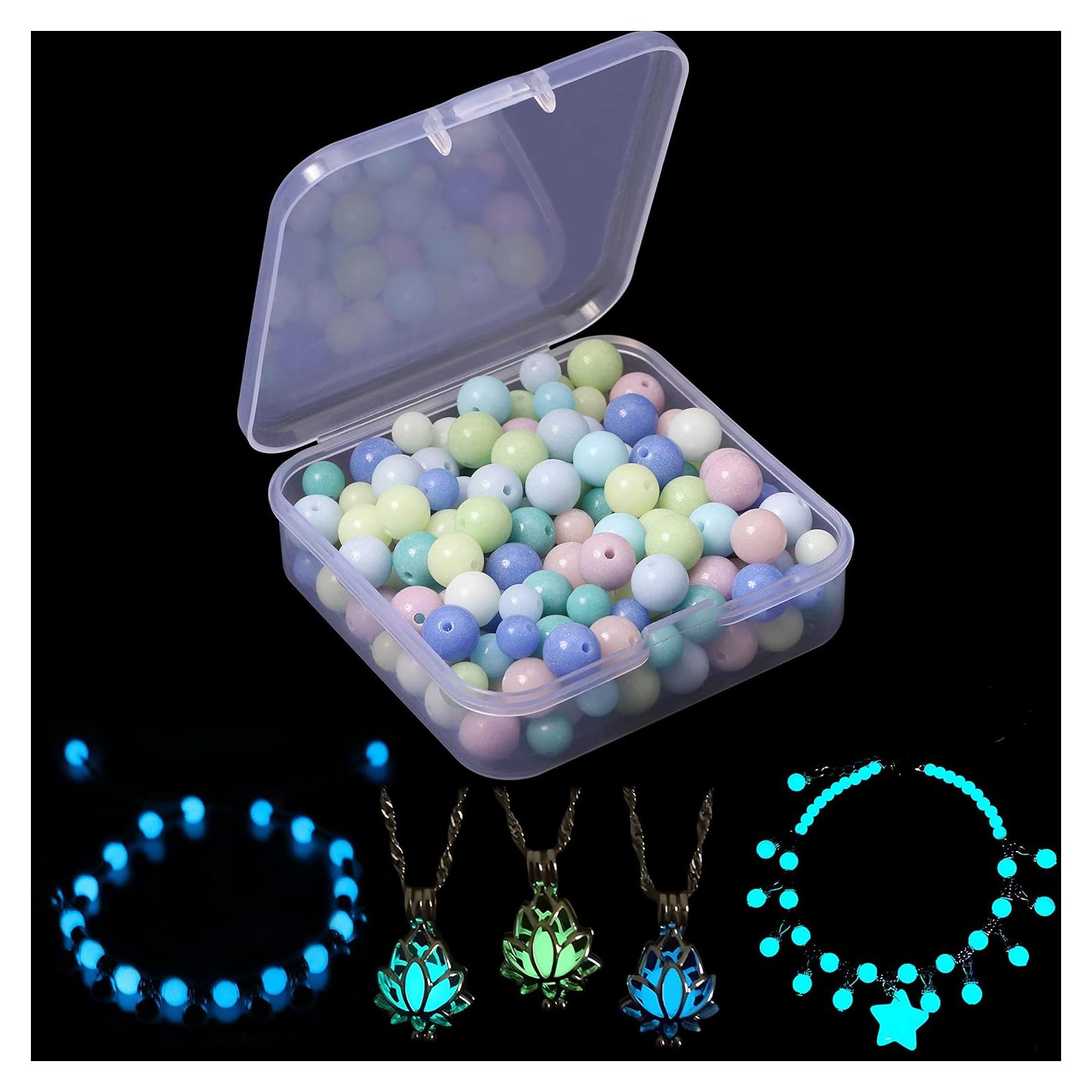 Fishdown 180 Piedras Brillantes para Joyería 6mm 8mm Luminosa