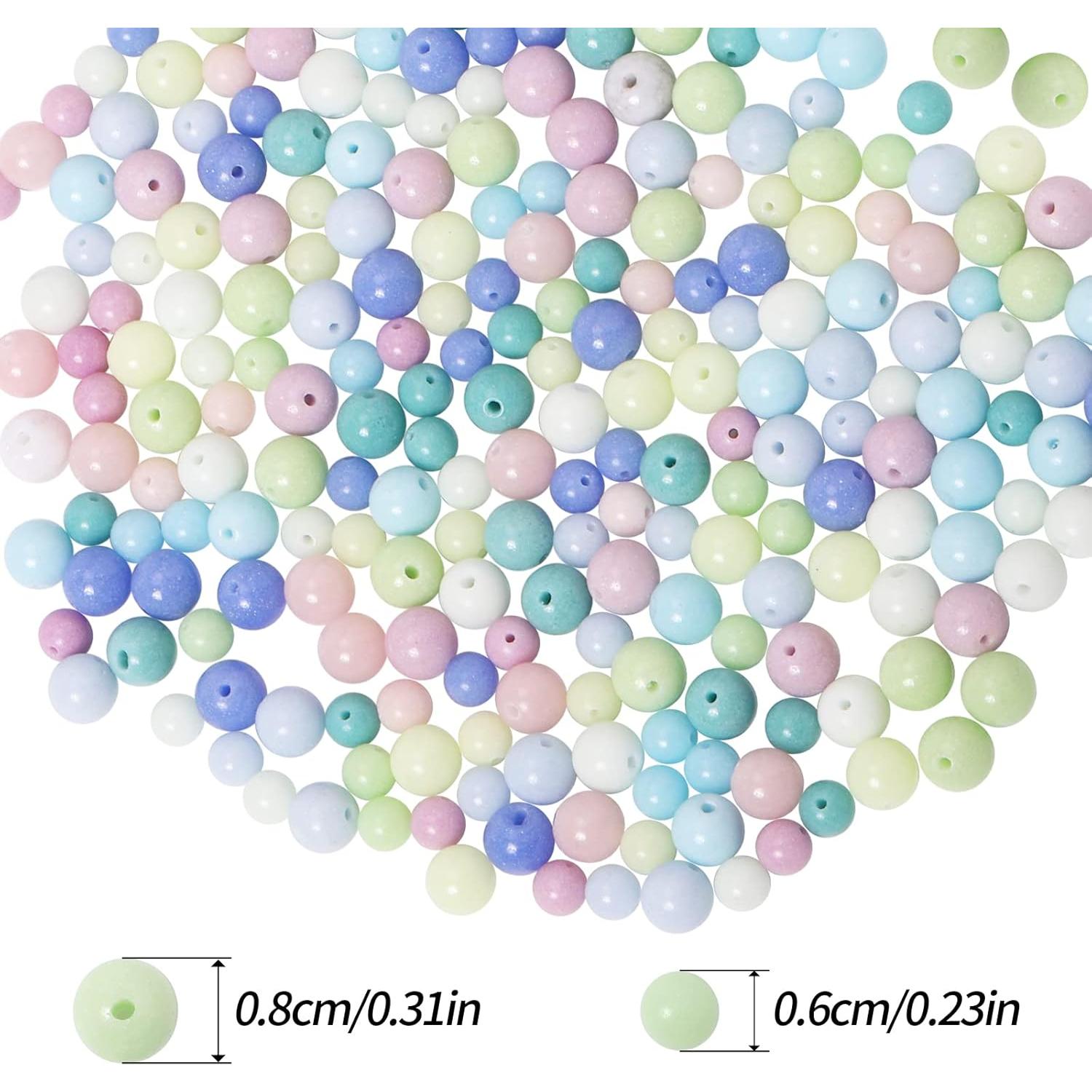 Fishdown 180 Piedras Brillantes para Joyería 6mm 8mm Luminosa