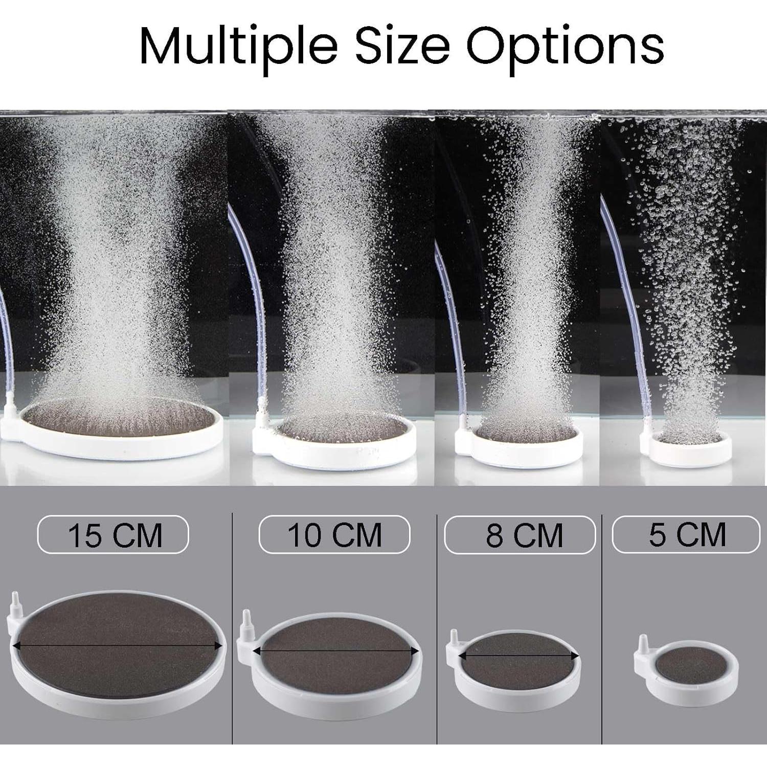 Difusor de Aire para Acuario Blotfish 8 cm, Silencioso, 20-70 Gal