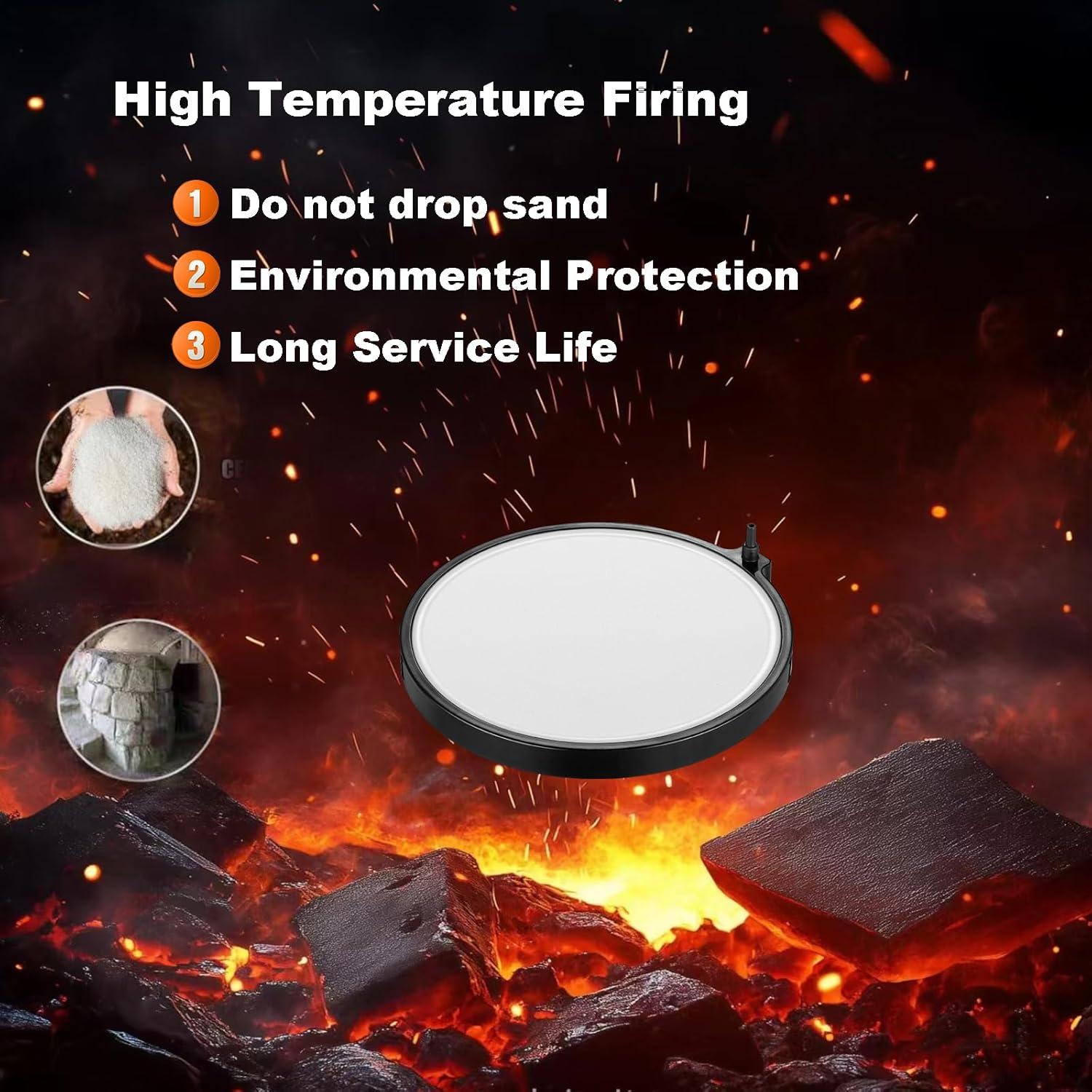 Disco de aire nano para acuario Carefree Fish 20.32 cm