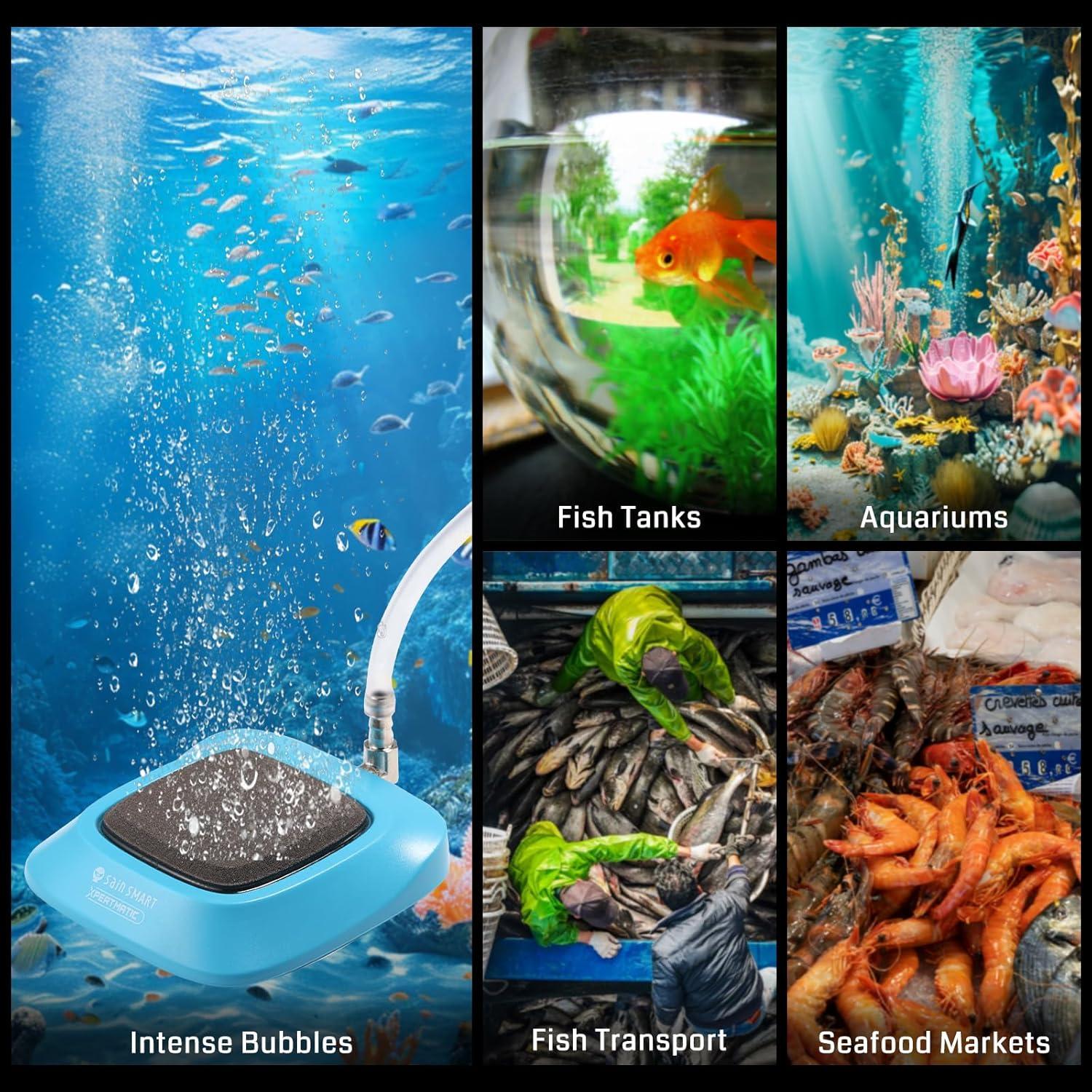 Piedra de Aire Nano XpertMatic 5 cm para Acuario y Hidropónico