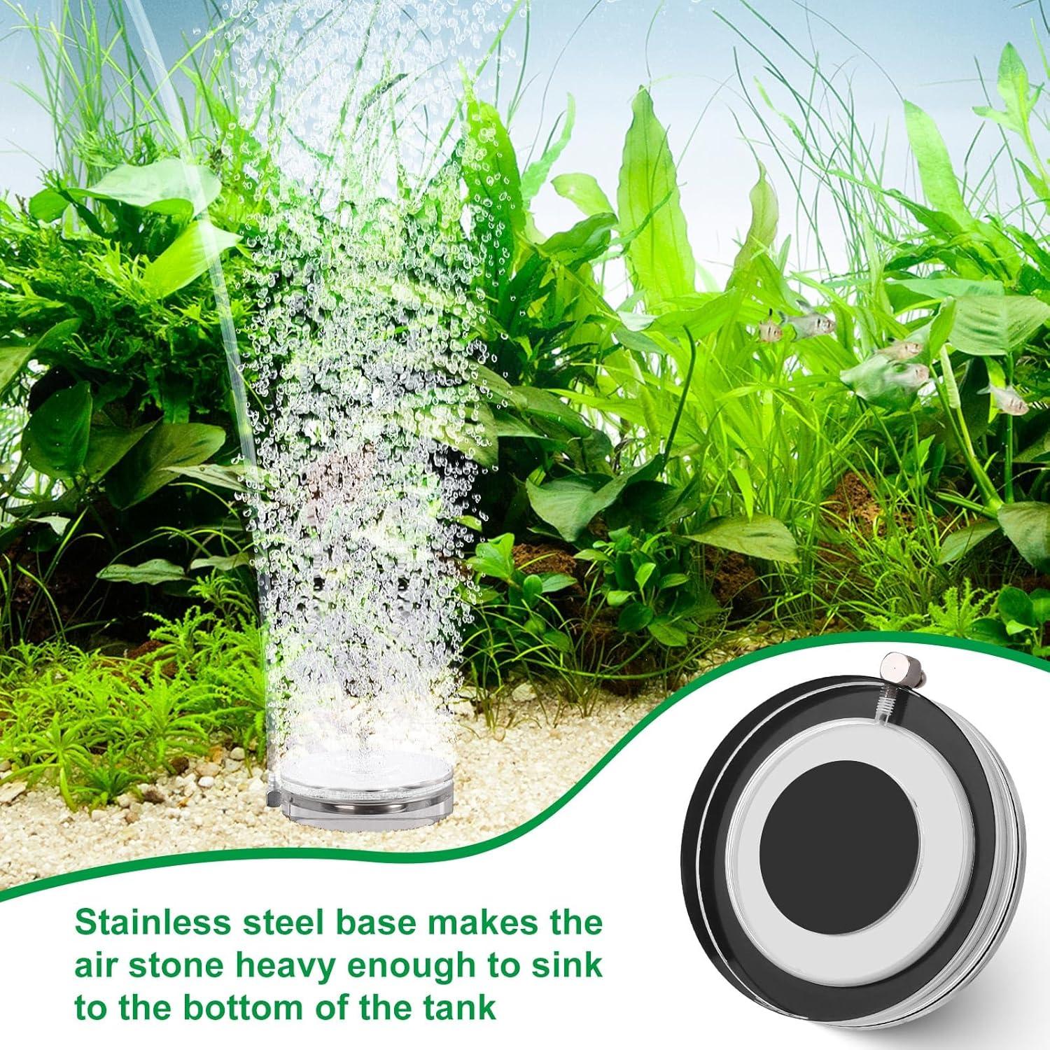 Piedra de Aire Hygger para Acuarios, Difusor Ultra Silencioso