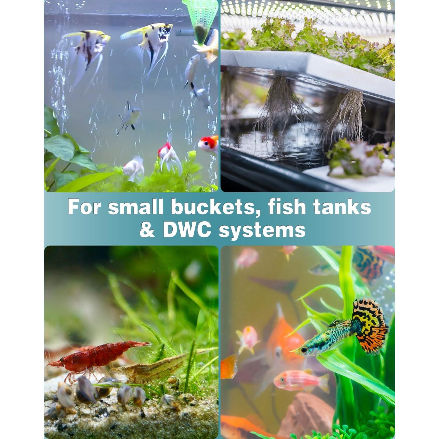 Difusor de Burbujas Pawfly 2.03 cm para Acuarios - 10 Piezas