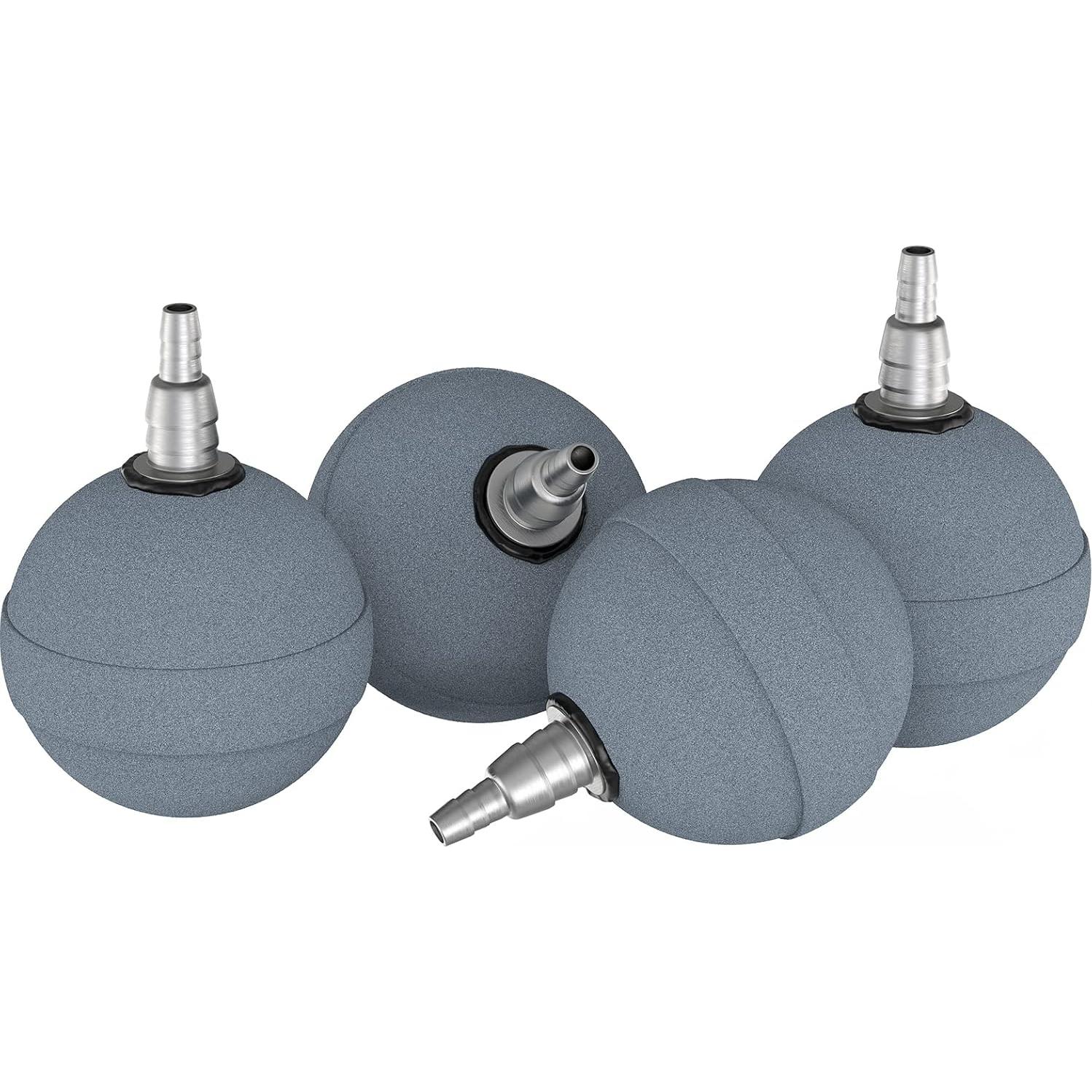 Pawfly Bola de Aire para Acuario 5.08 cm - Paquete de 4