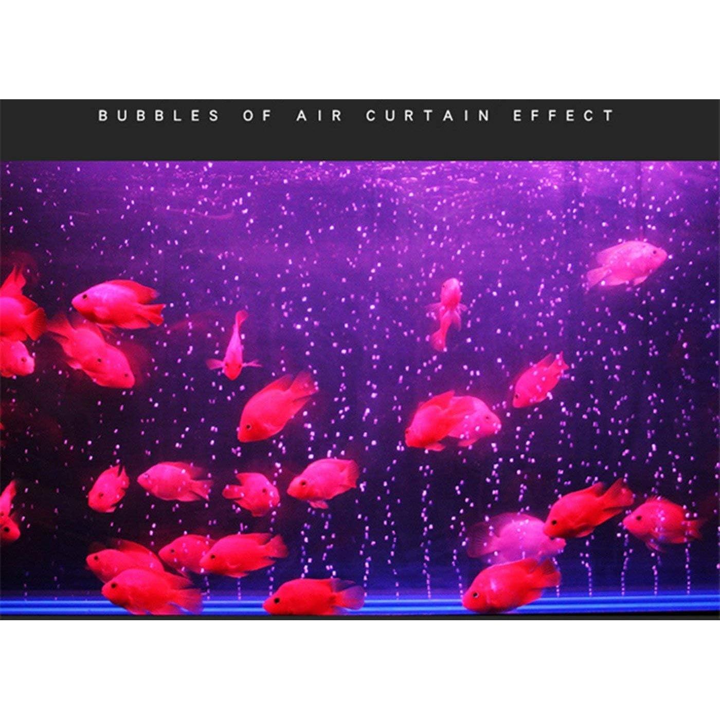 Barra de aire para acuario XMHF 36 cm Verde Azul