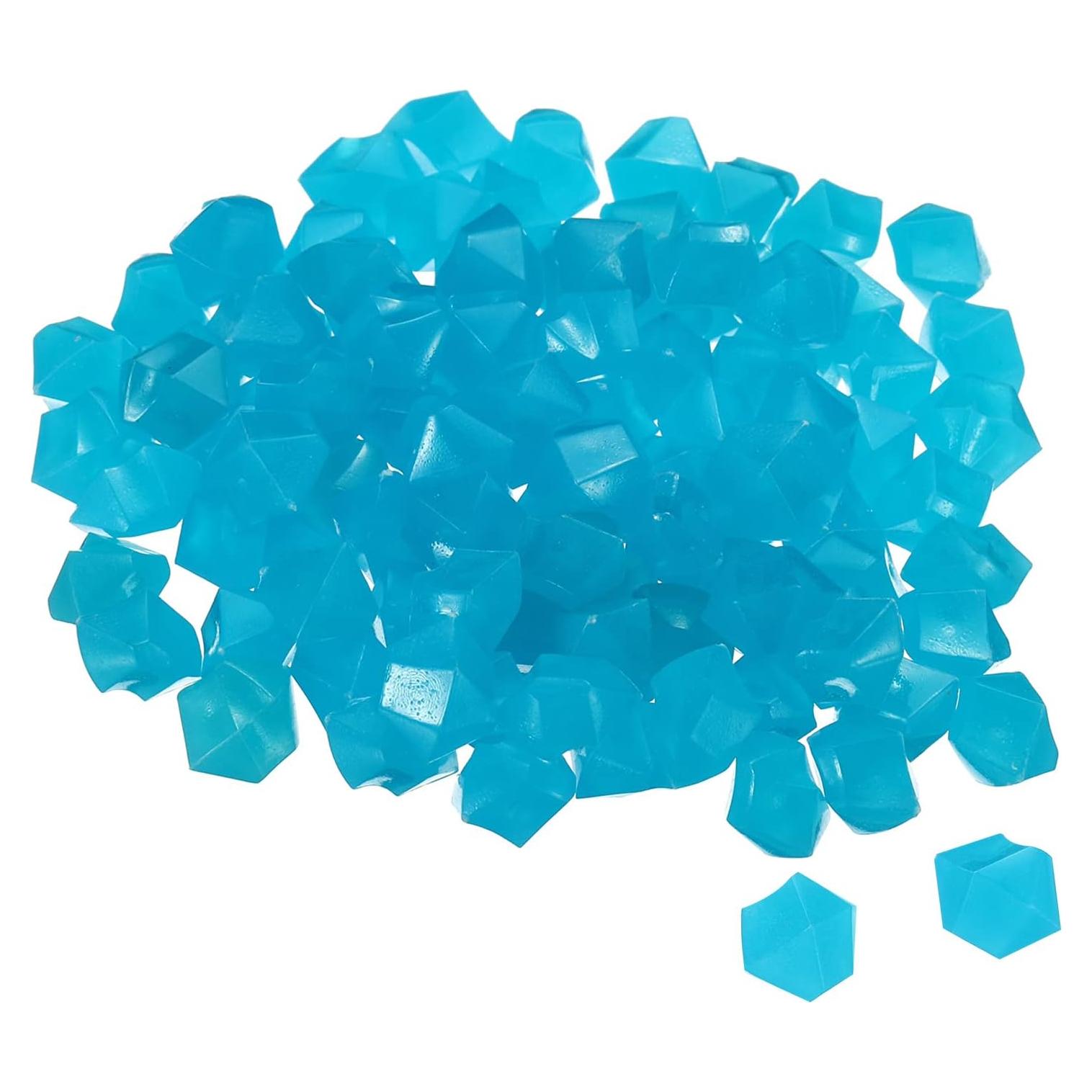 Rocas Brillantes MECCANIXITY 300pcs 10-15mm Azul Oscuro