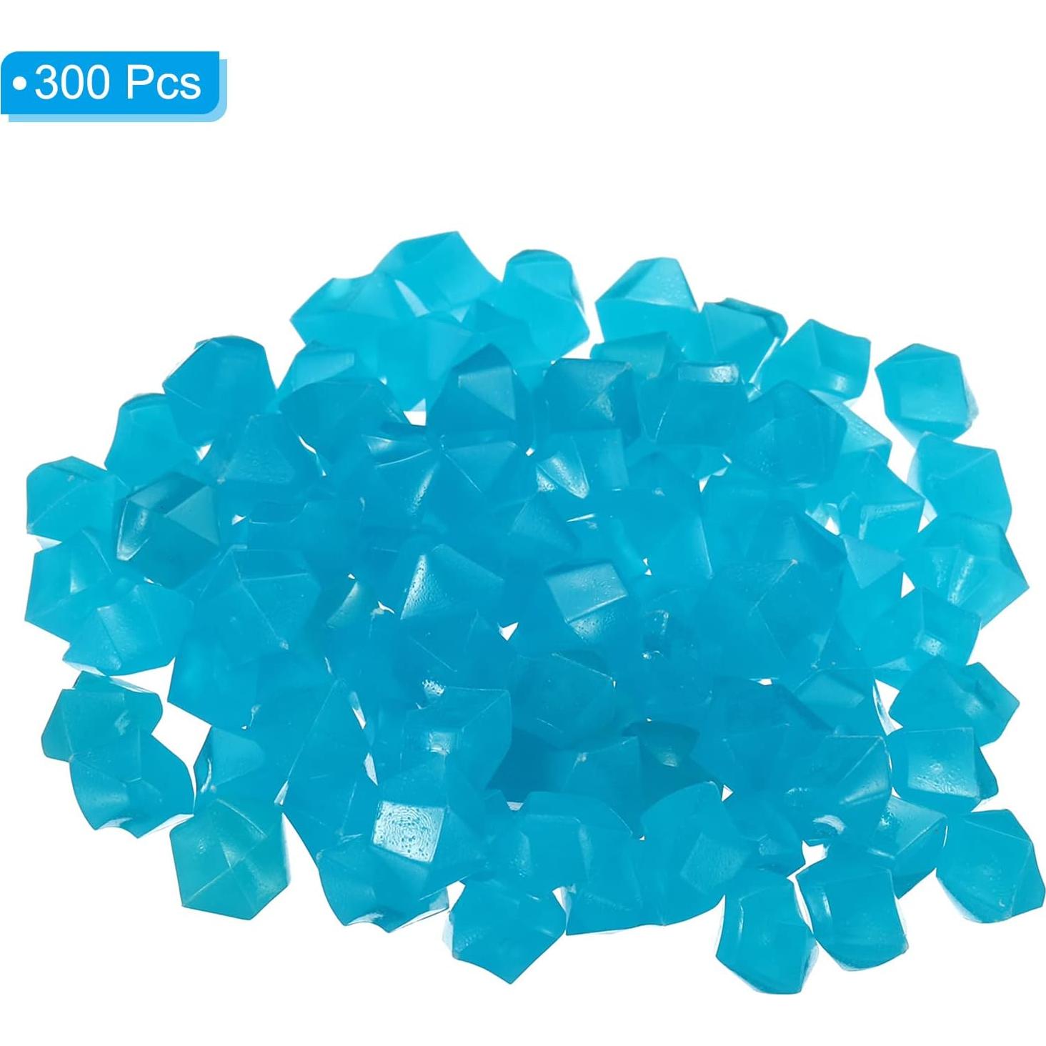 Rocas Brillantes MECCANIXITY 300pcs 10-15mm Azul Oscuro
