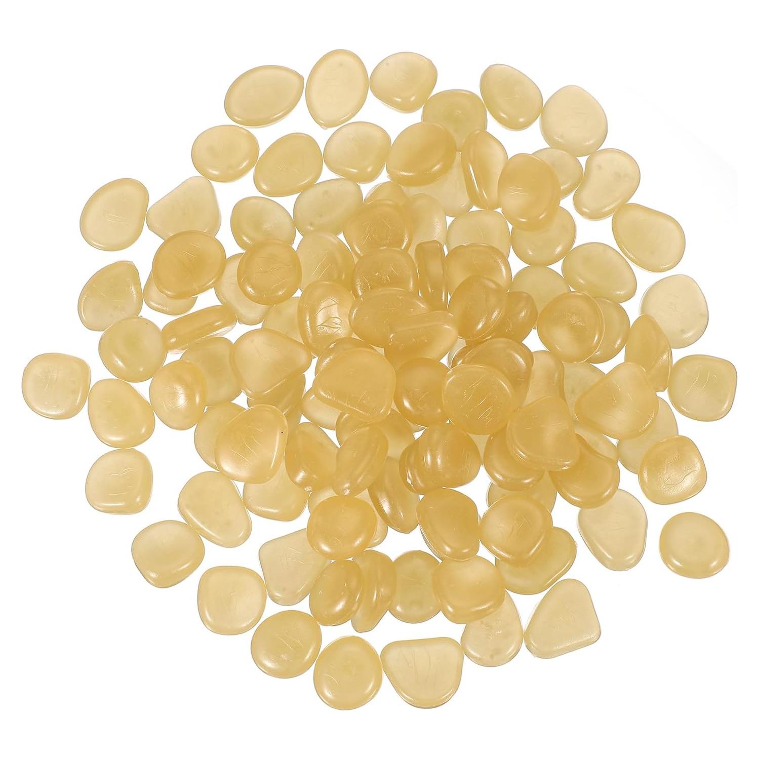 Piedras Brillantes PATIKIL 300 Pcs Naranja Amarillo Decoración