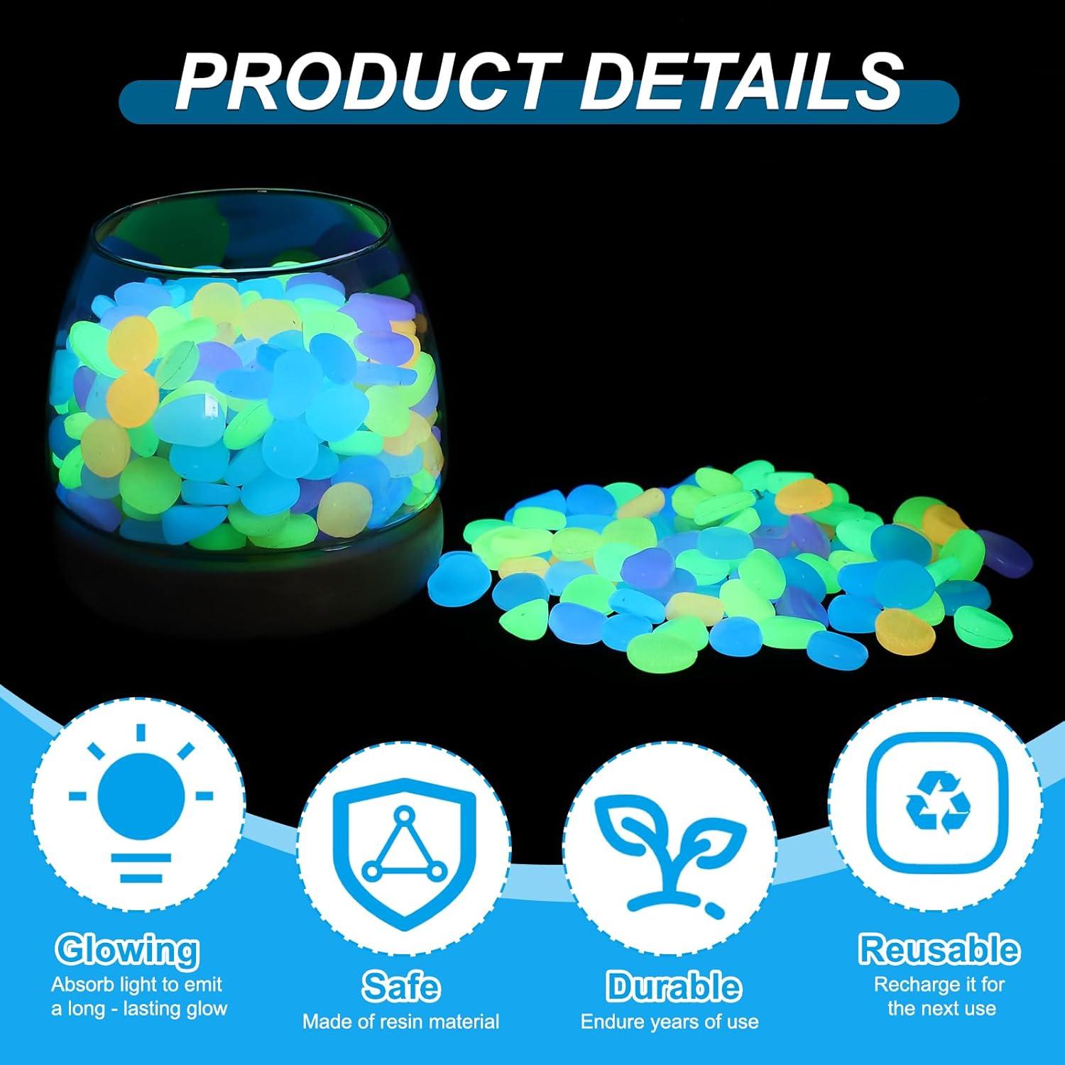 Piedras Brillantes PATIKIL 300 Pcs Naranja Amarillo Decoración