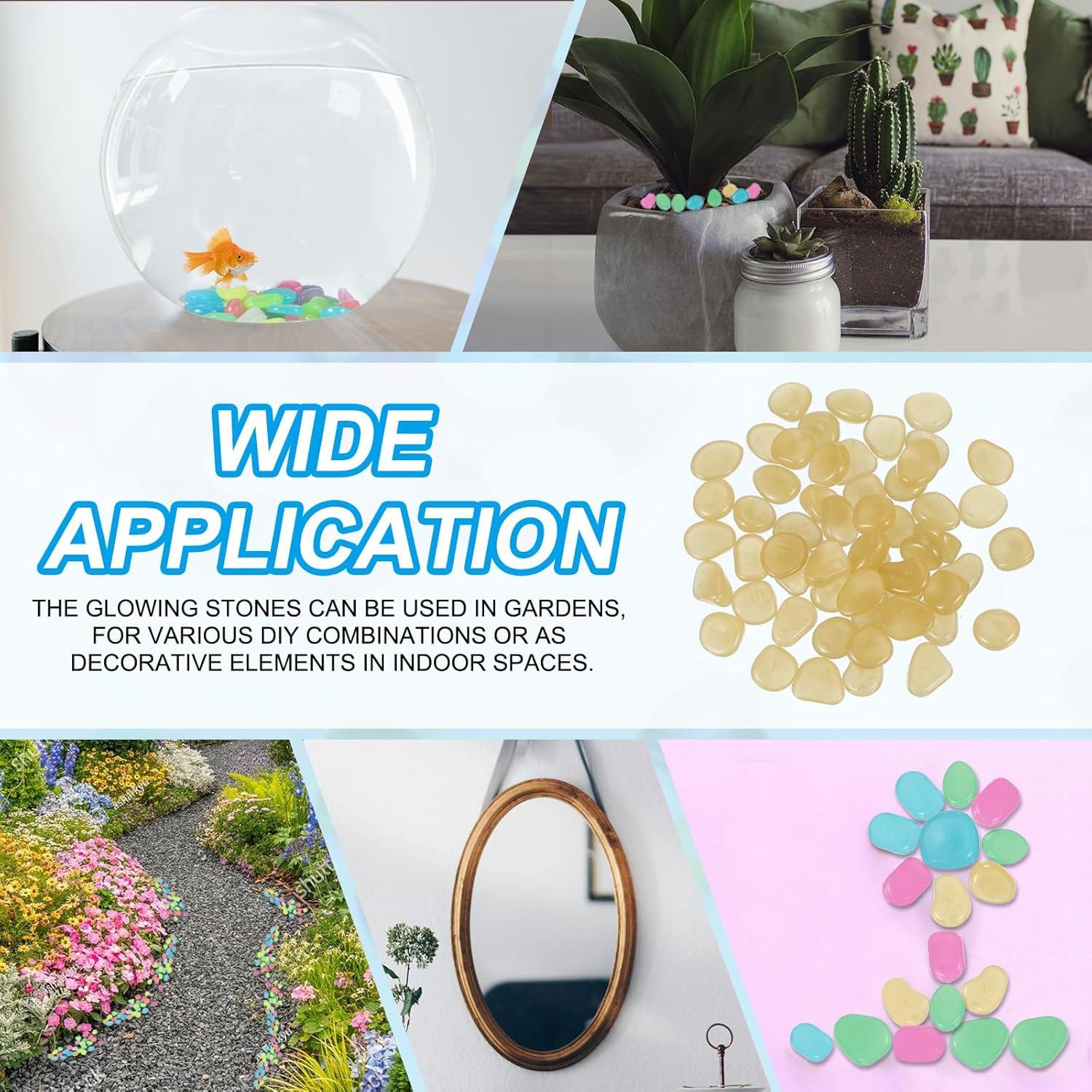 Piedras Brillantes PATIKIL 300 Pcs Naranja Amarillo Decoración