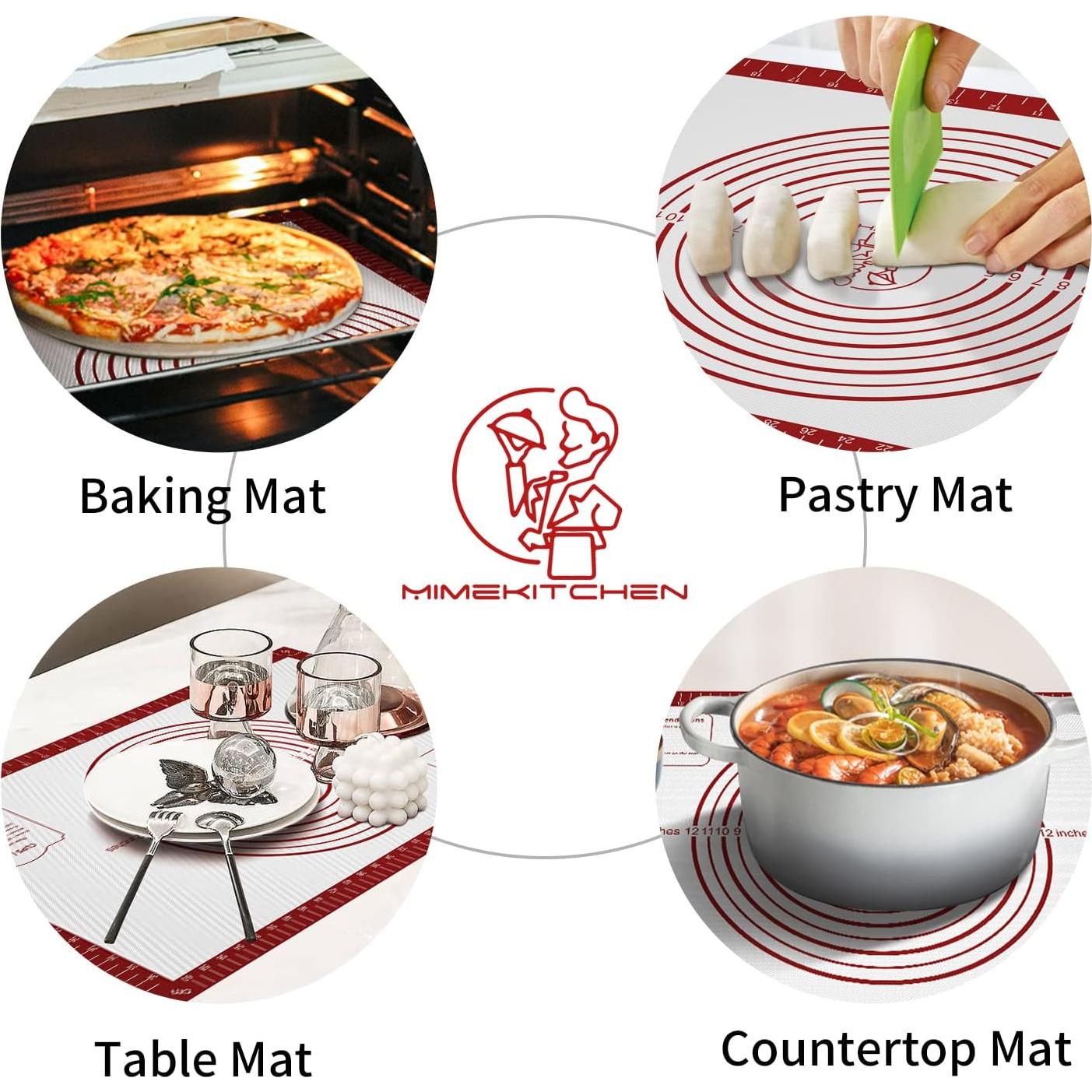 Alfombrilla de Silicona Antiadherente Mimekitchen 66x41 cm