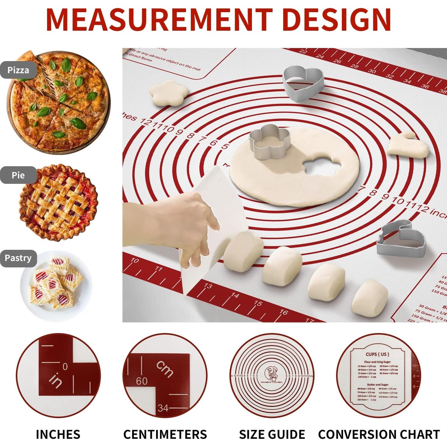 Alfombrilla de Silicona Antiadherente Mimekitchen 66x41 cm