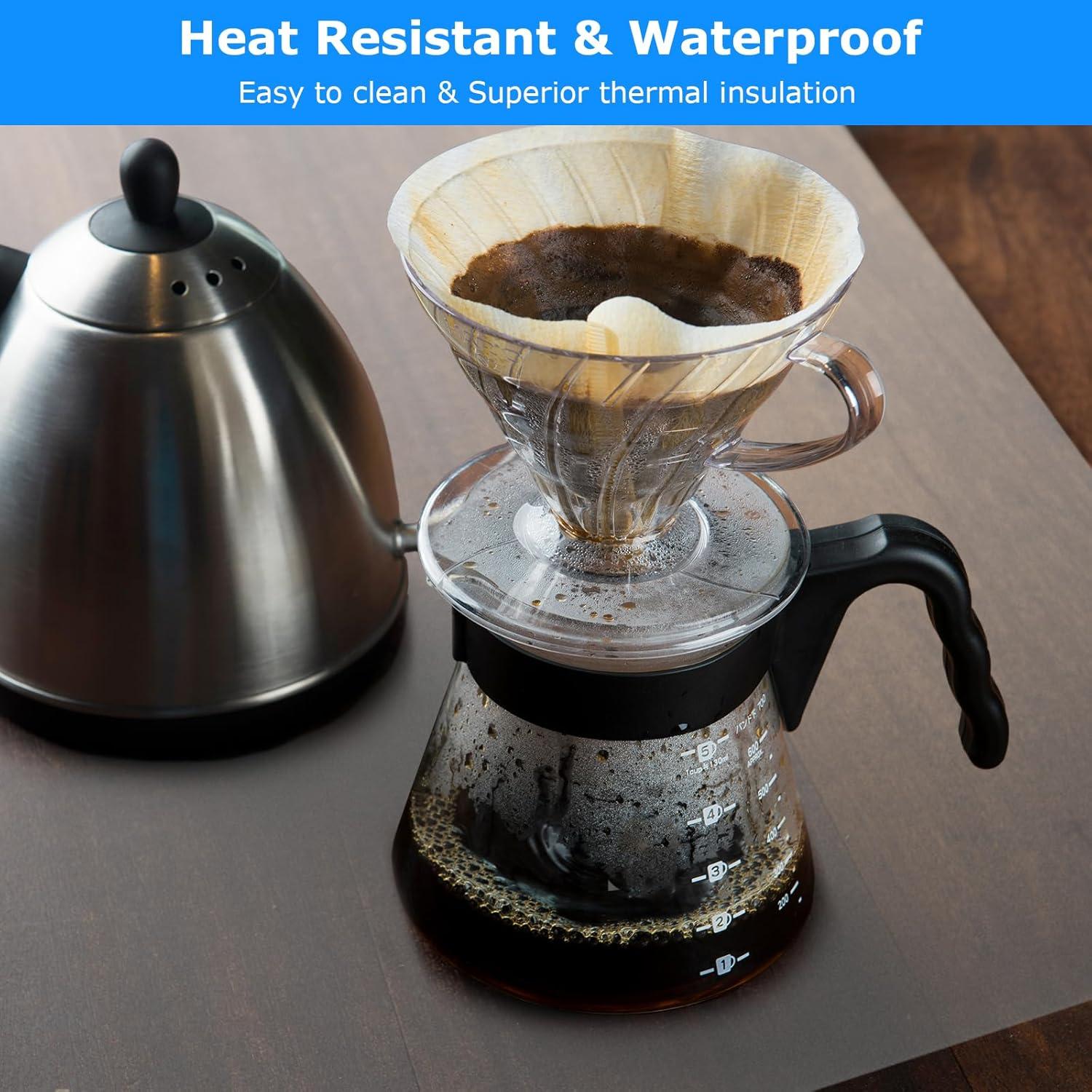 Alfombrilla de Silicona Antideslizante YOFUGA 120x60 cm Translúcido