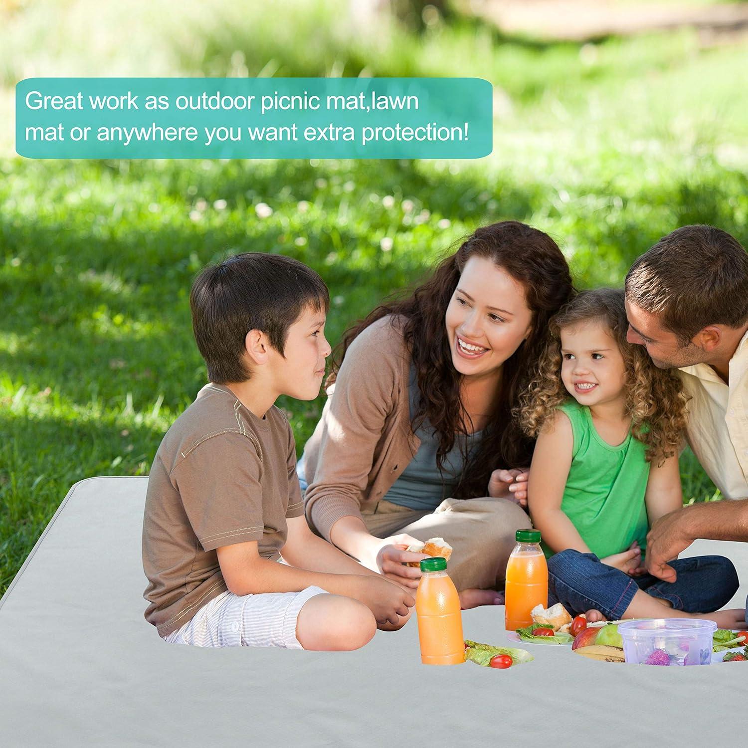 Alfombra Antideslizante Paw Legend 135x135 cm para Silla Alta