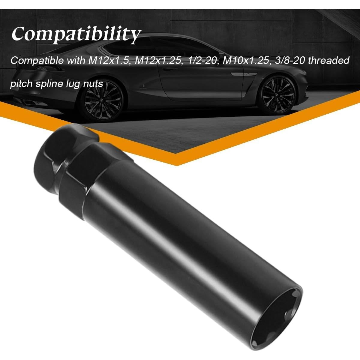 Llave de Tuerca Spline 6 Puntos Sandfren 19mm 21mm Negro