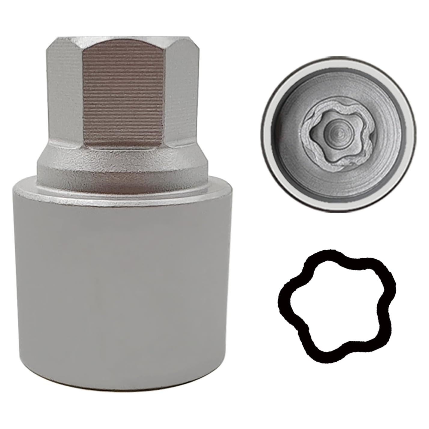 Llave de Bloqueo de Tuerca de Rueda BMW 042 - 29mm Exterior