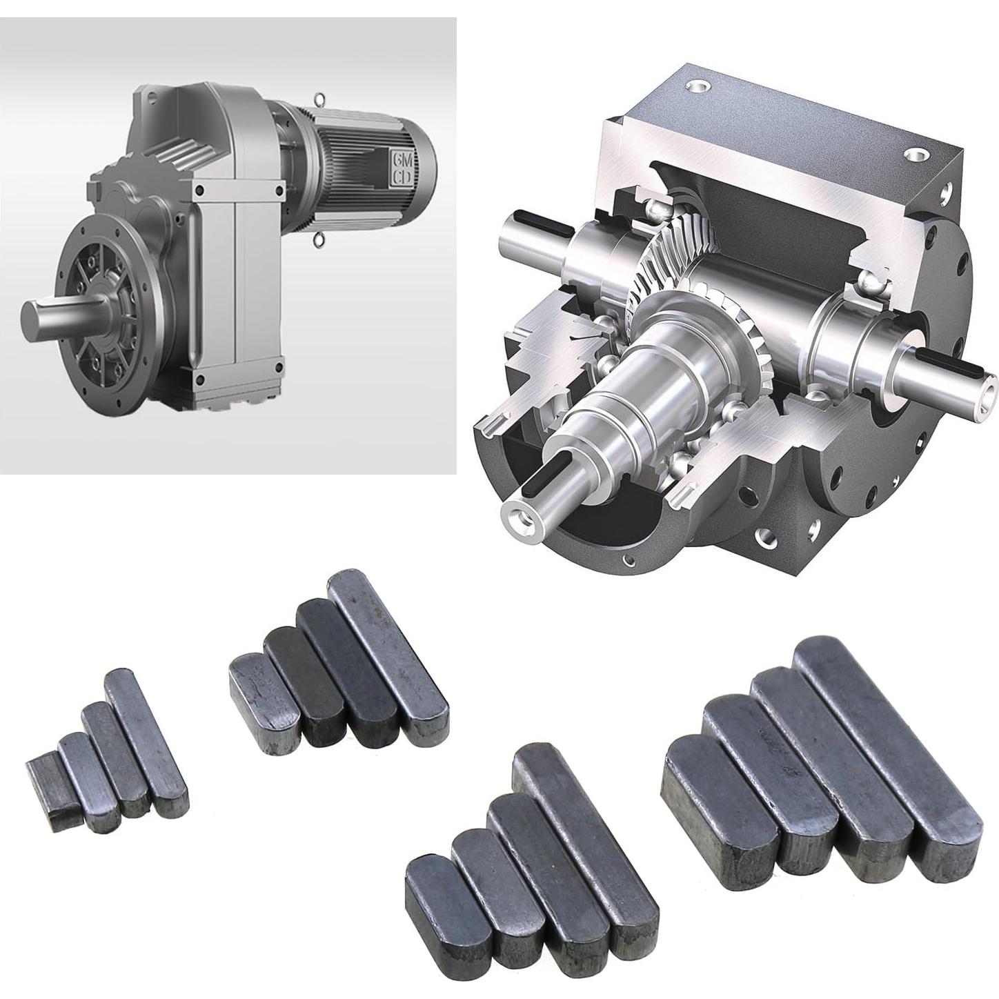 Juego de 152 Pasadores Planos Doble Cabeza LUORNG 8-30mm